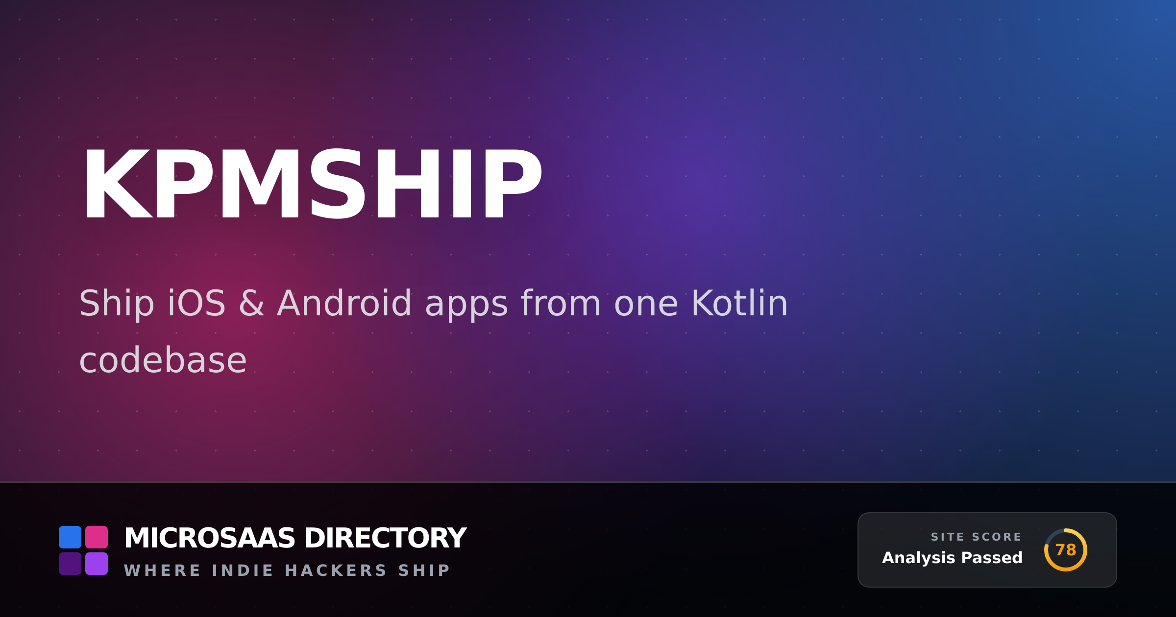 KPMShip | MicroSaaS Directory