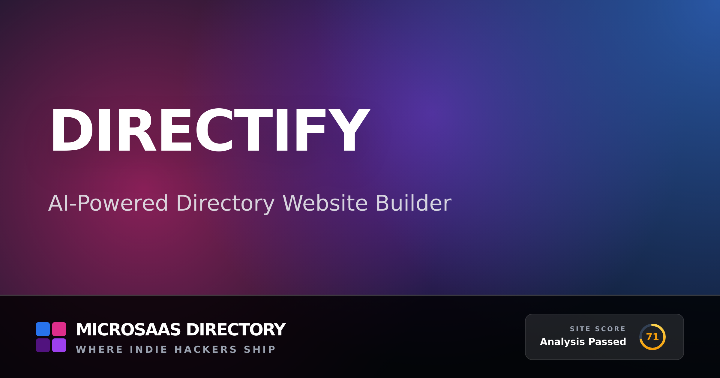Directify | MicroSaaS Directory