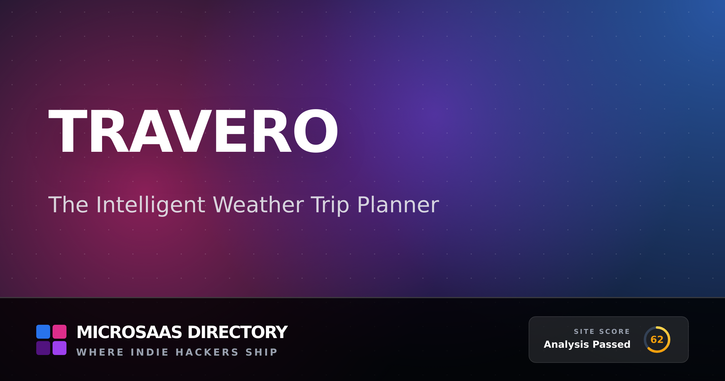 Travero | MicroSaaS Directory