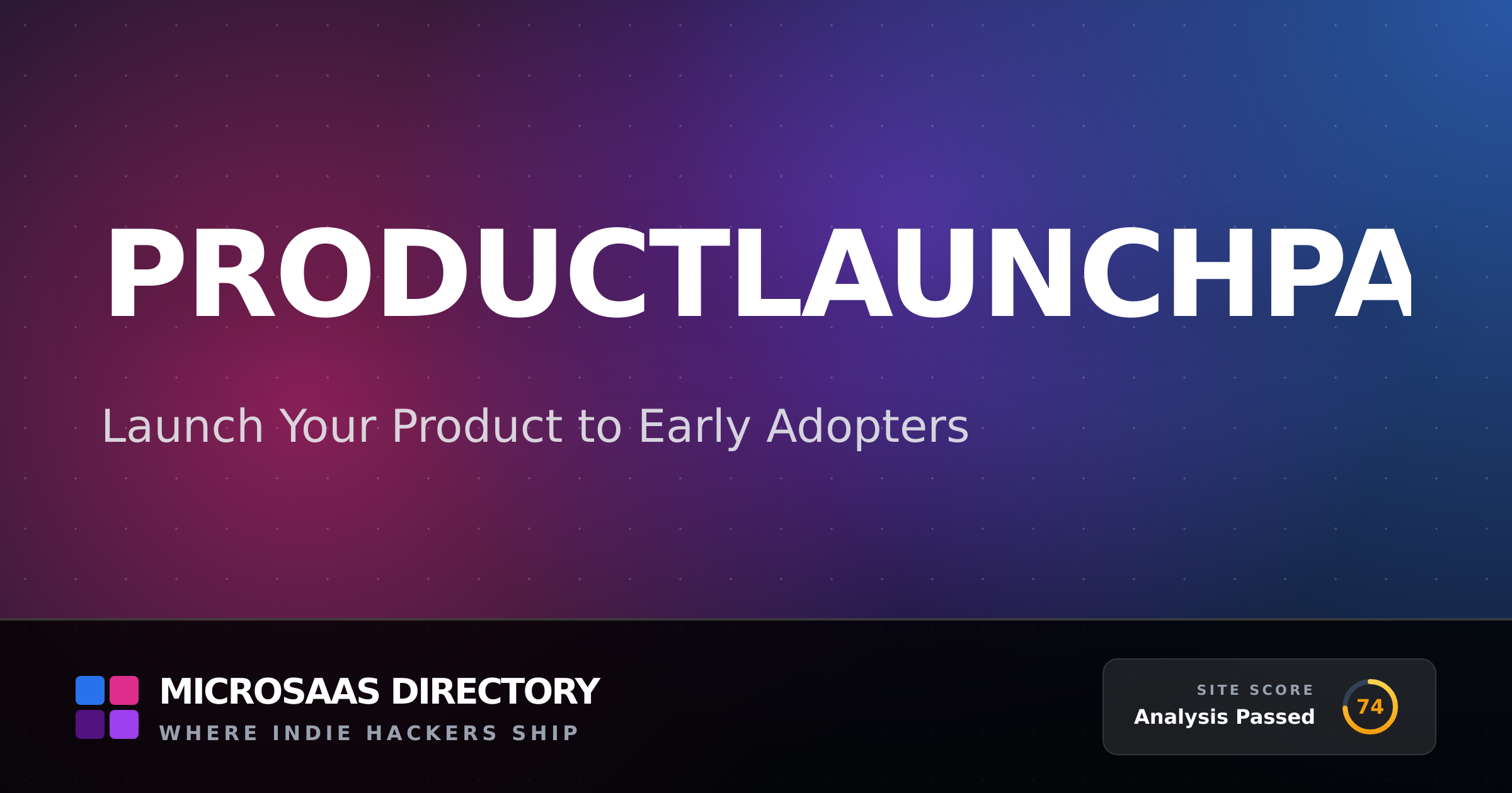 ProductLaunchpad.app | MicroSaaS Directory