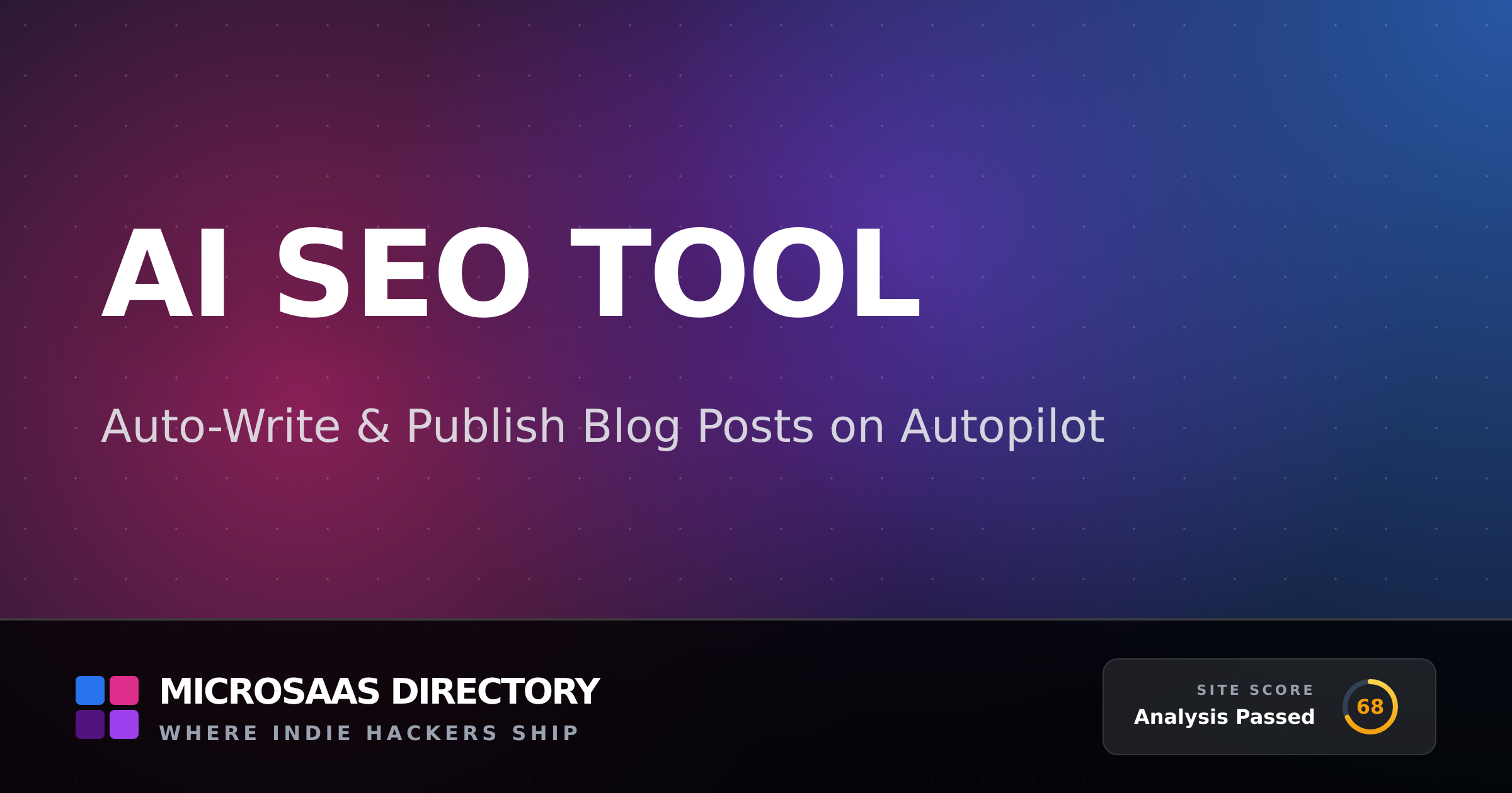 AI SEO Tool | MicroSaaS Directory