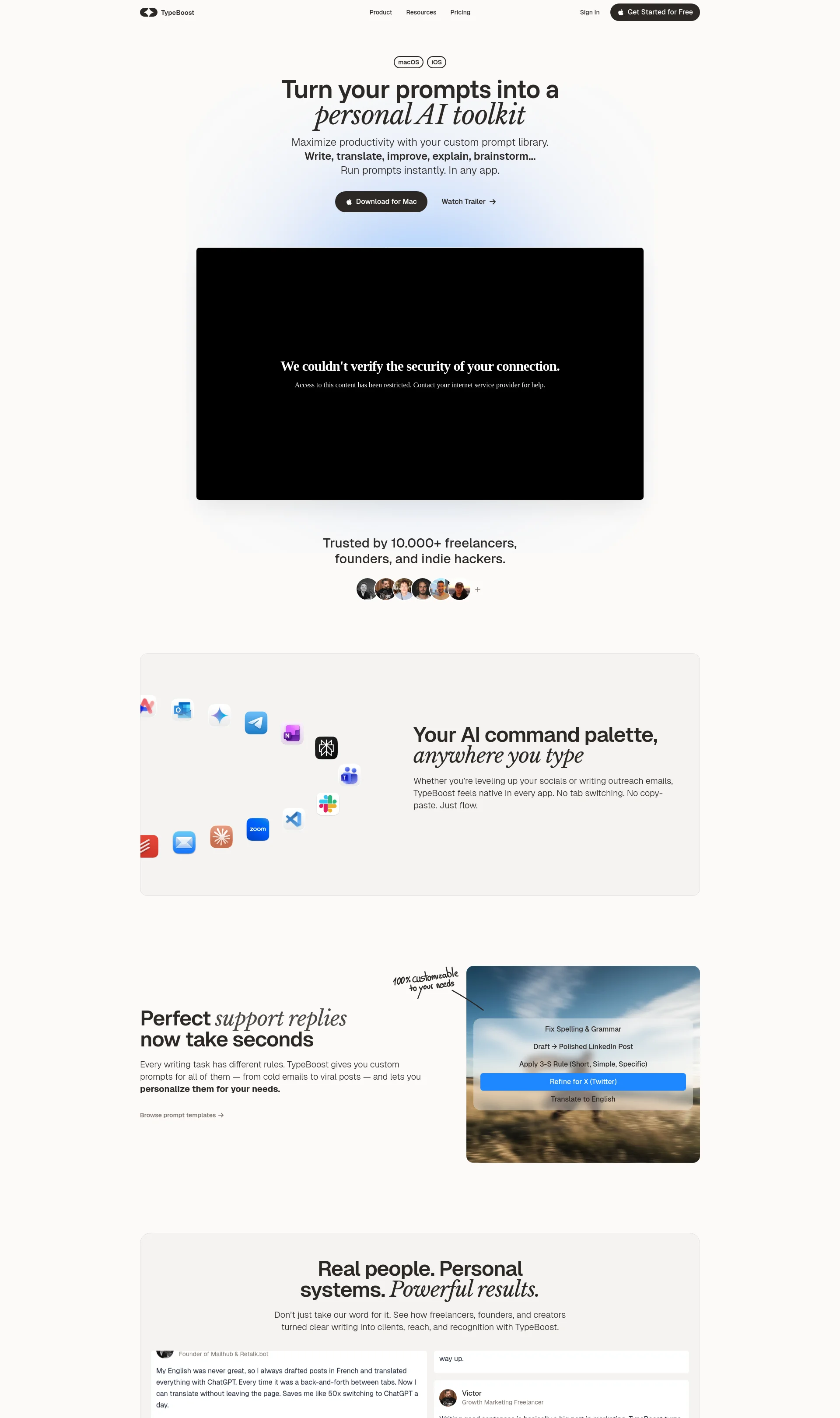 Turn your prompts into a personal AI toolkit