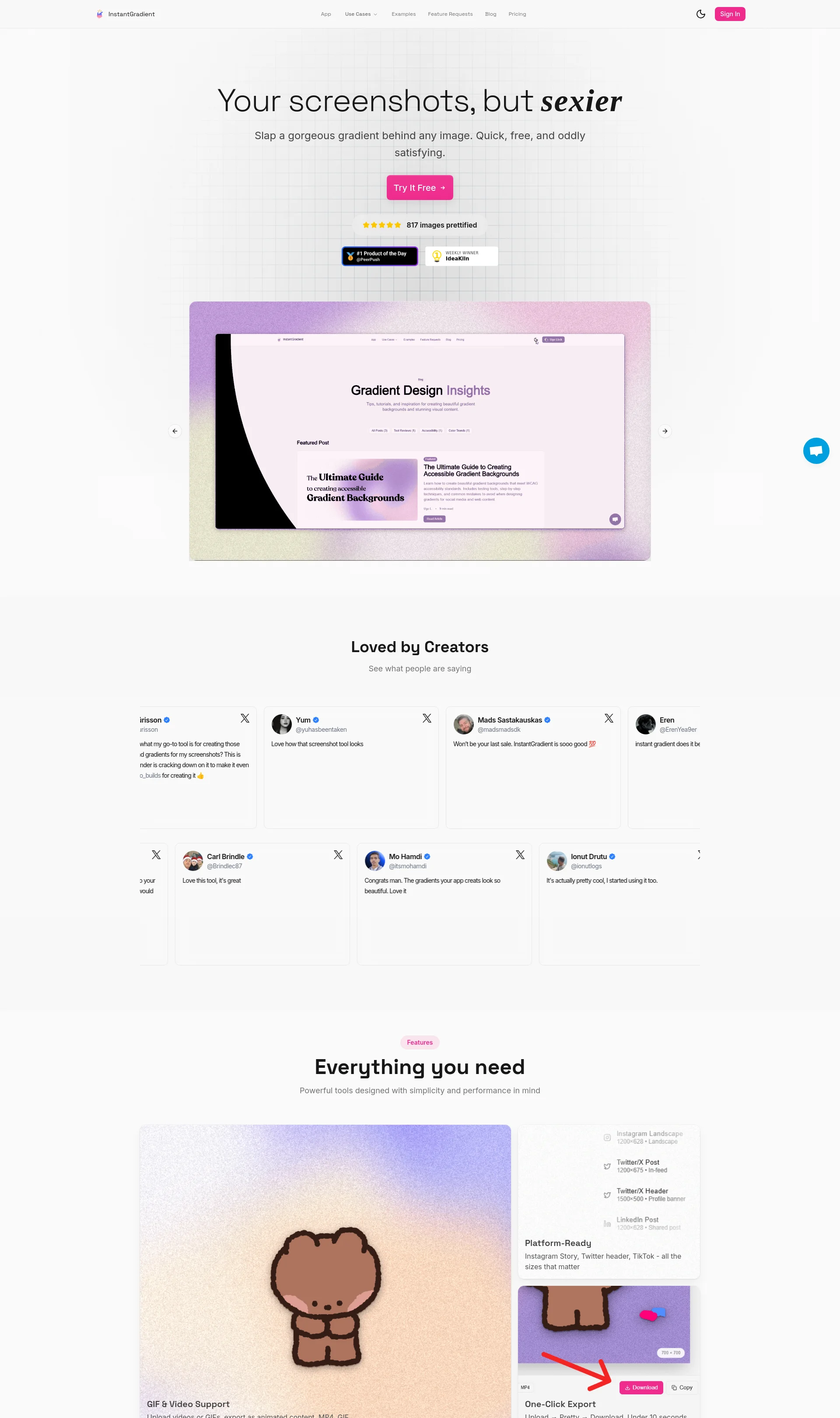 Beautiful Screenshot Backgrounds