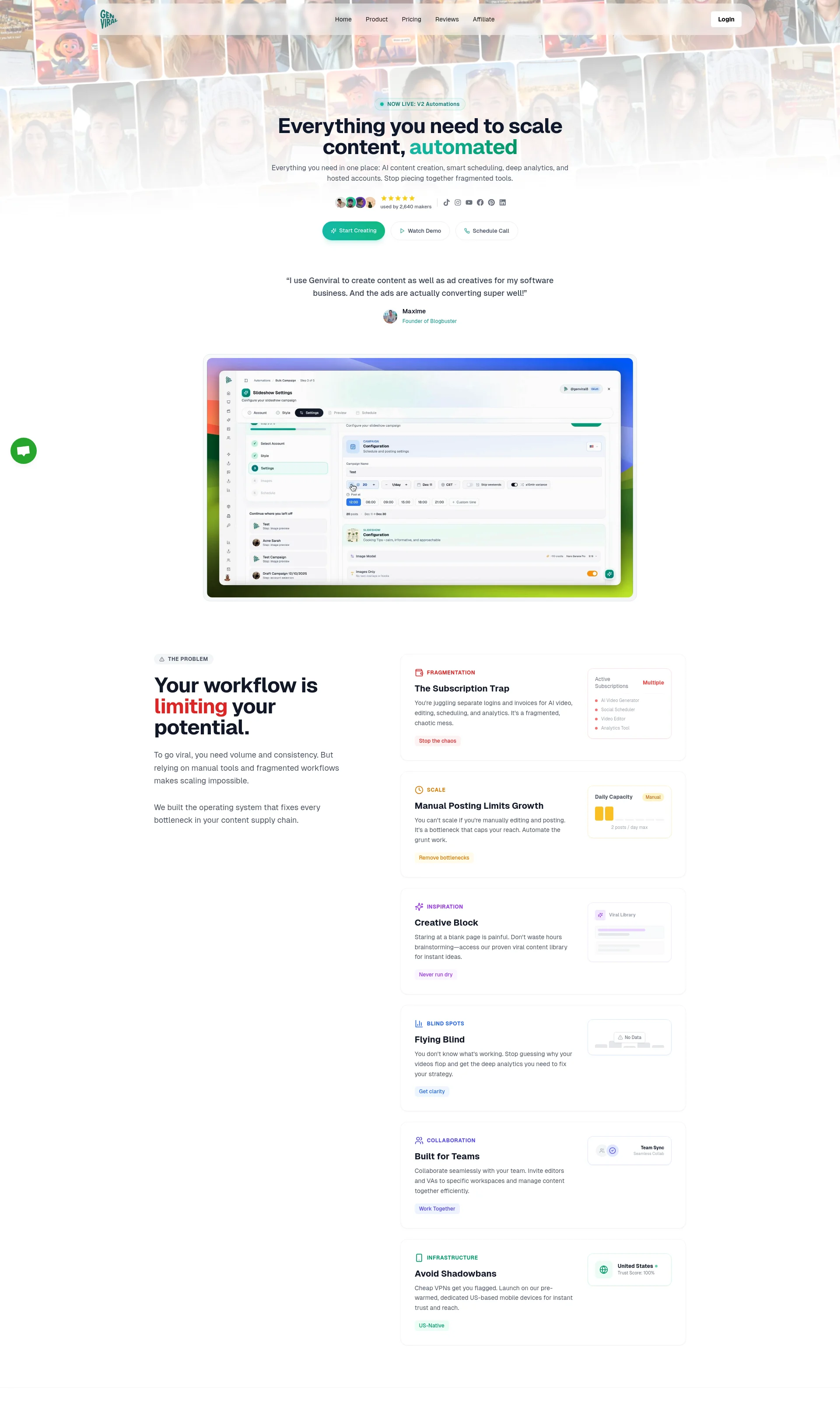 Content creation & posting made easy