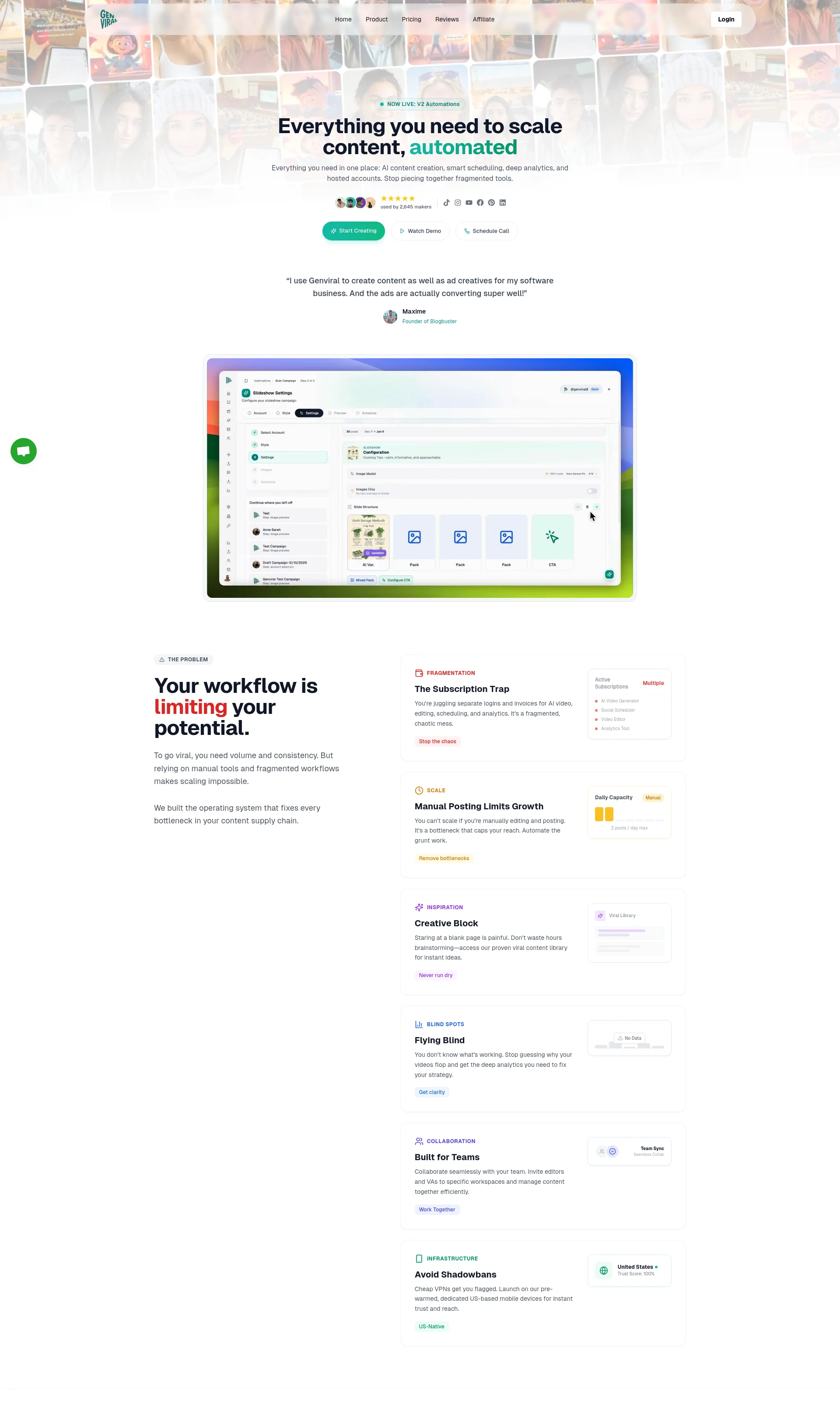 Content creation & posting made easy