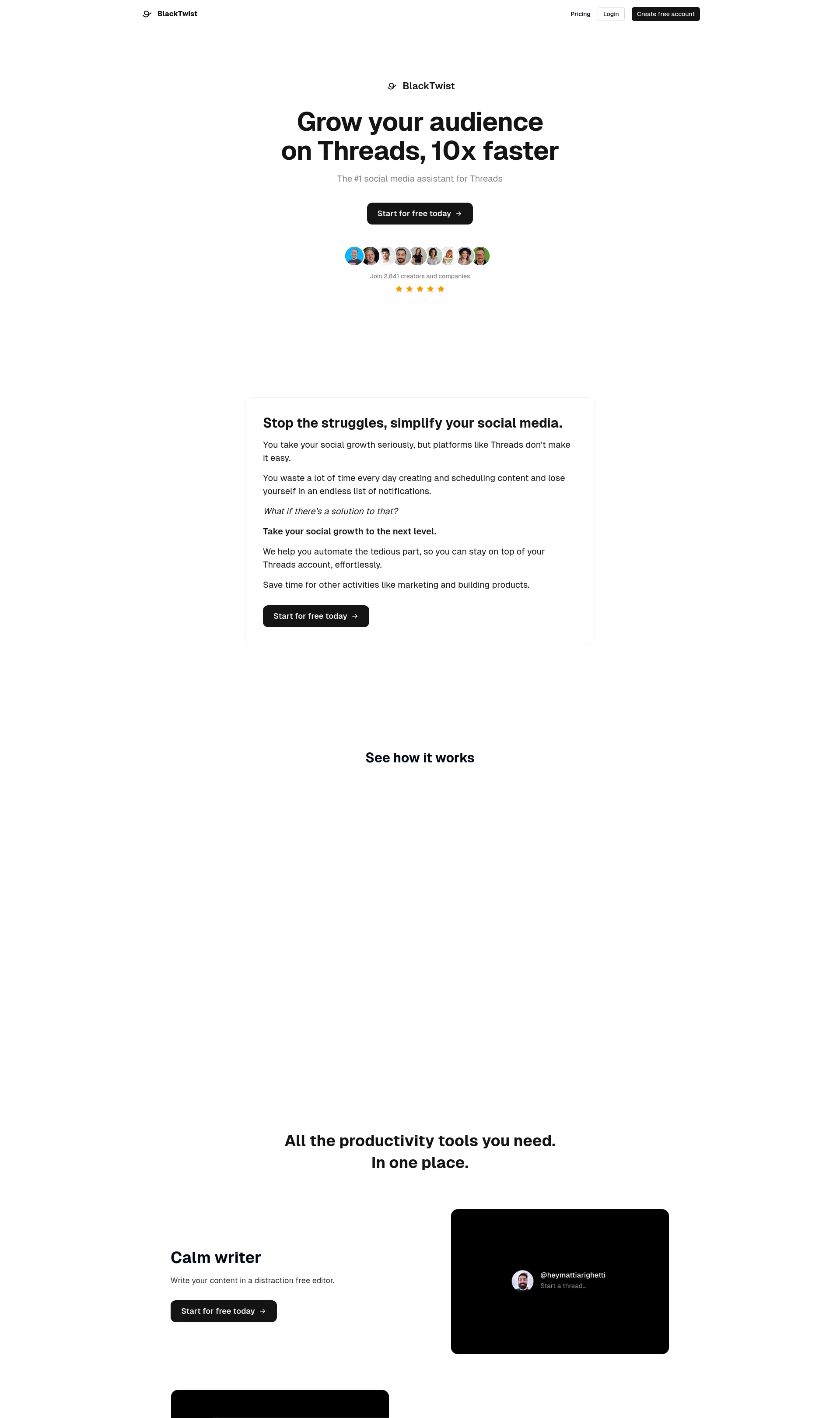 Easily grow your audience on Threads