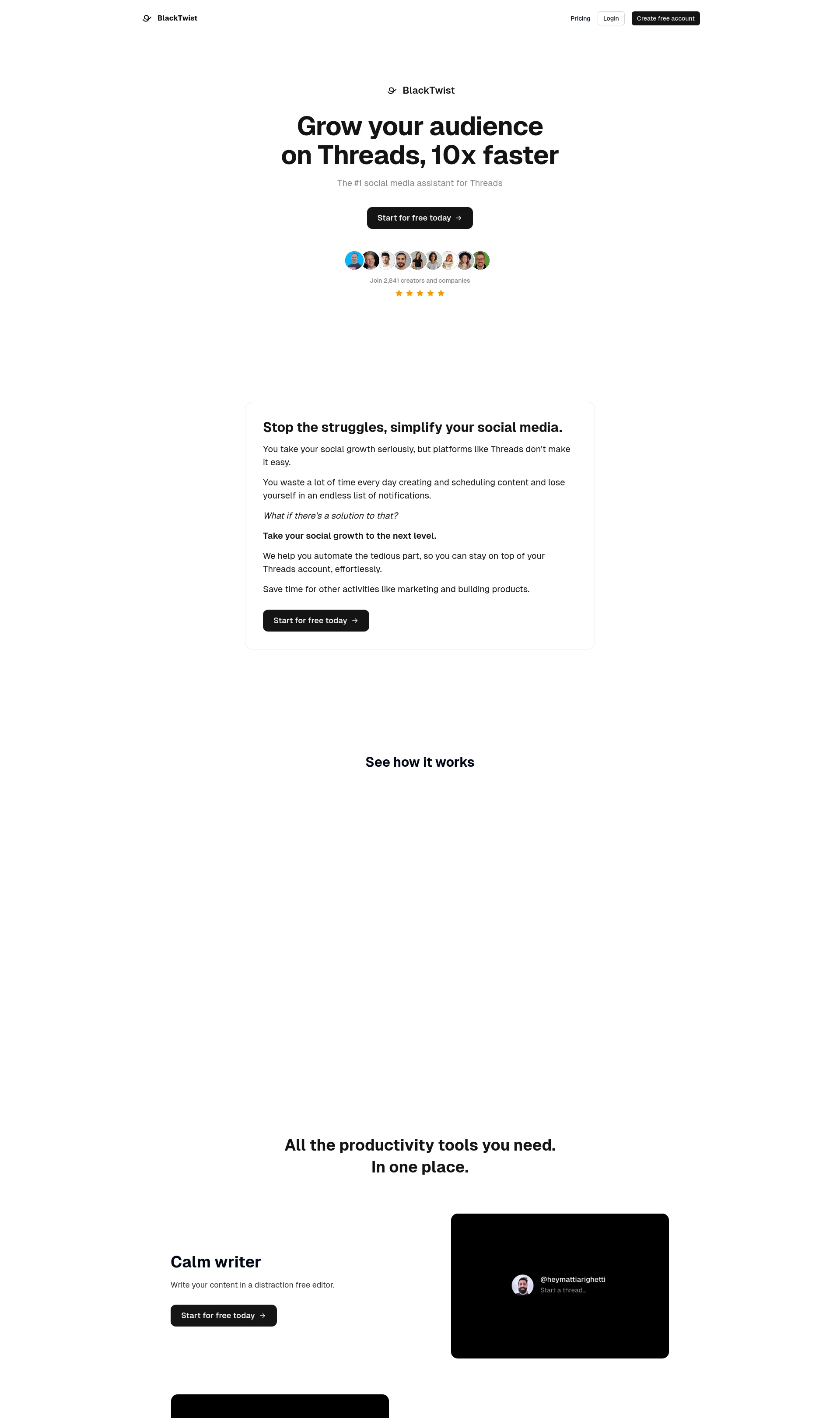 Easily grow your audience on Threads