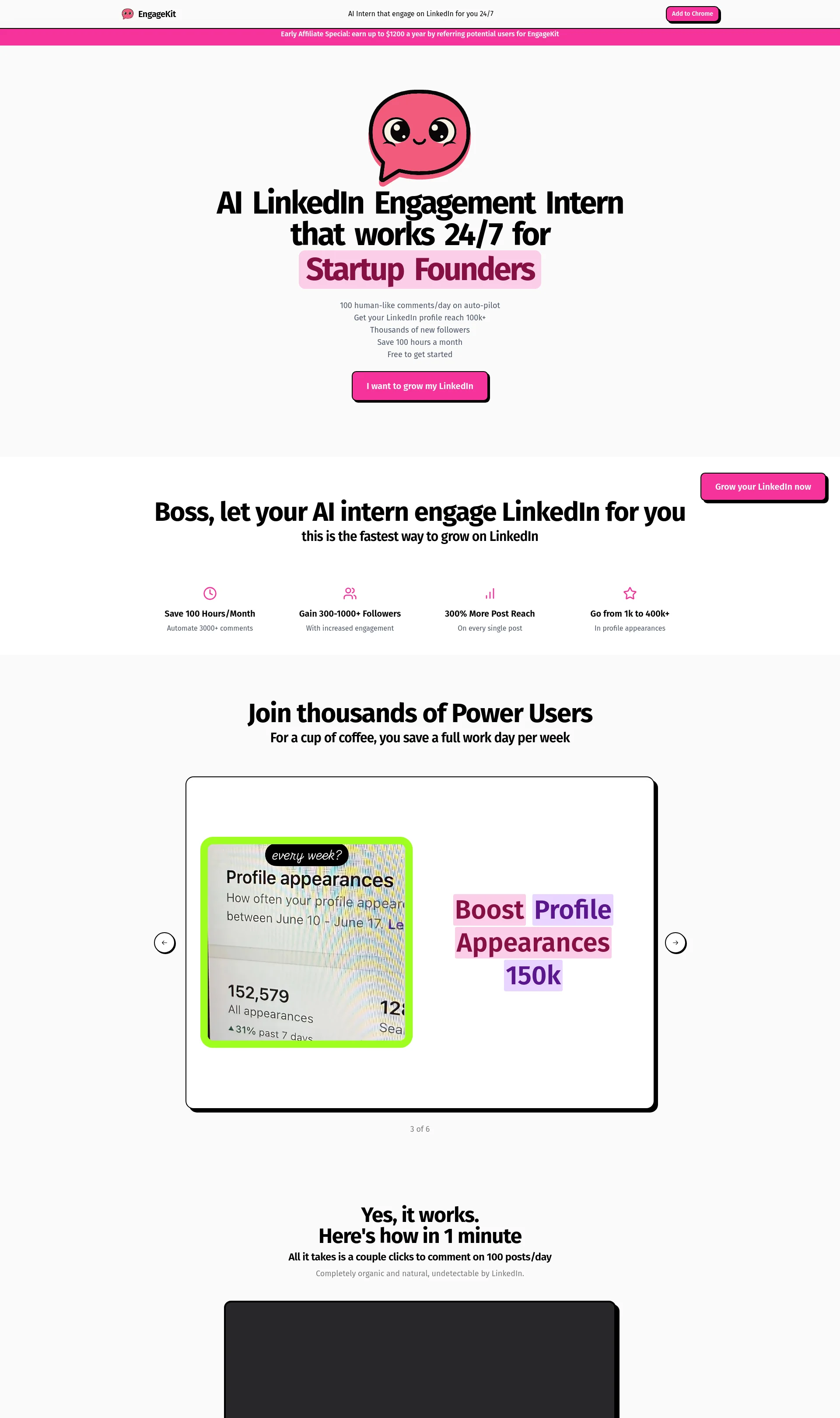 AI Intern that engages on LinkedIn for you 24/7