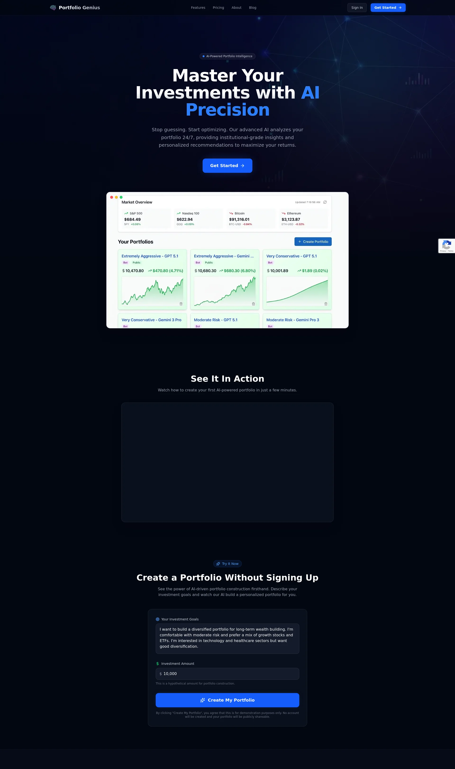 Stock Portfolio Management & Investment Advice