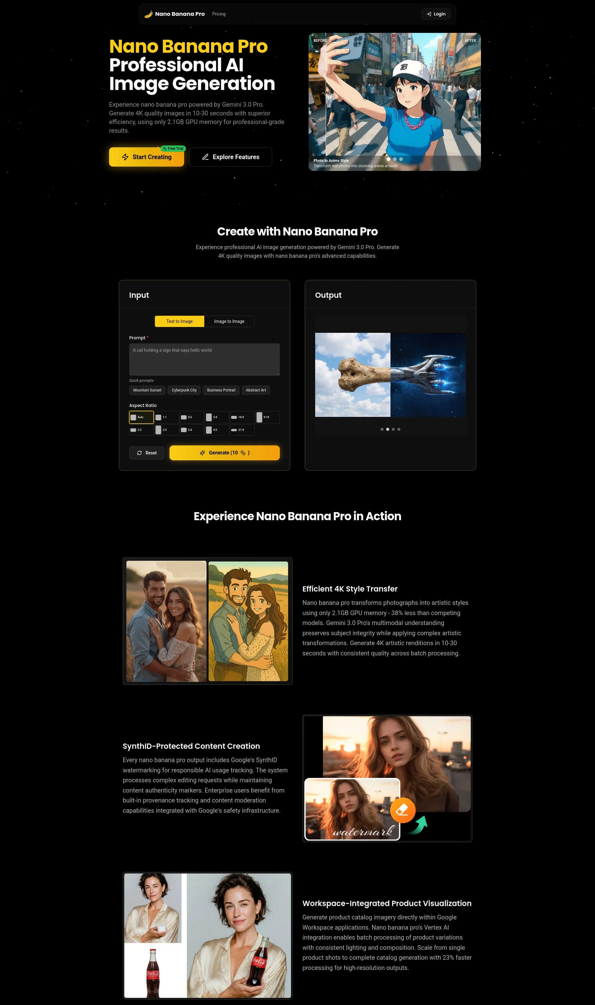 AI Image Generation Platform