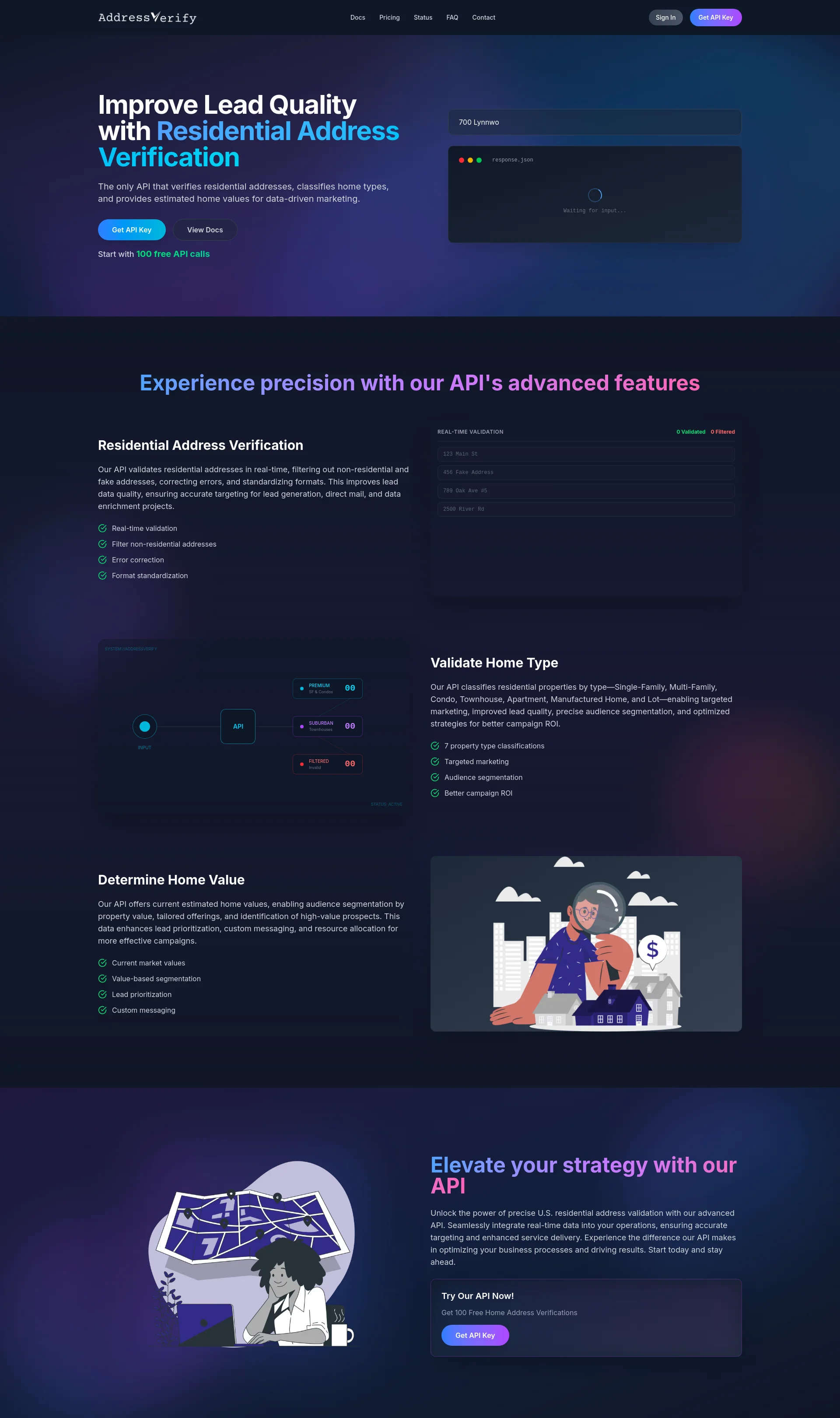 Real-Time Address Verification API for businesses