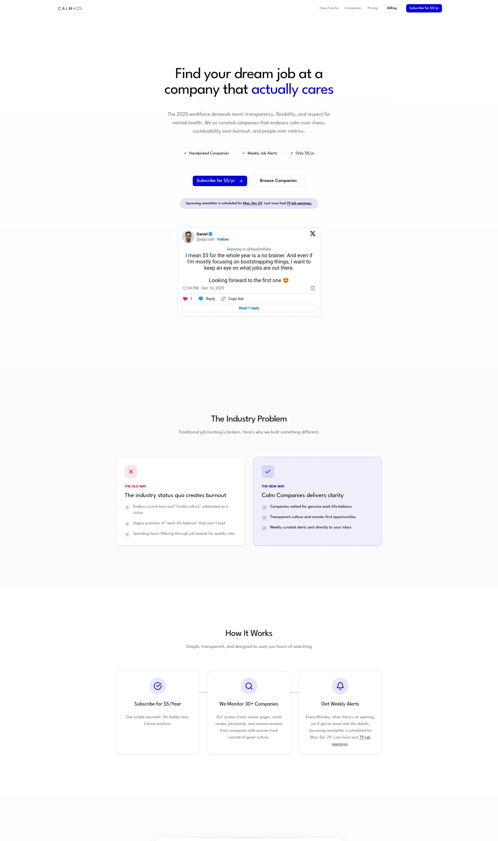 Find your dream job at a company that actually cares