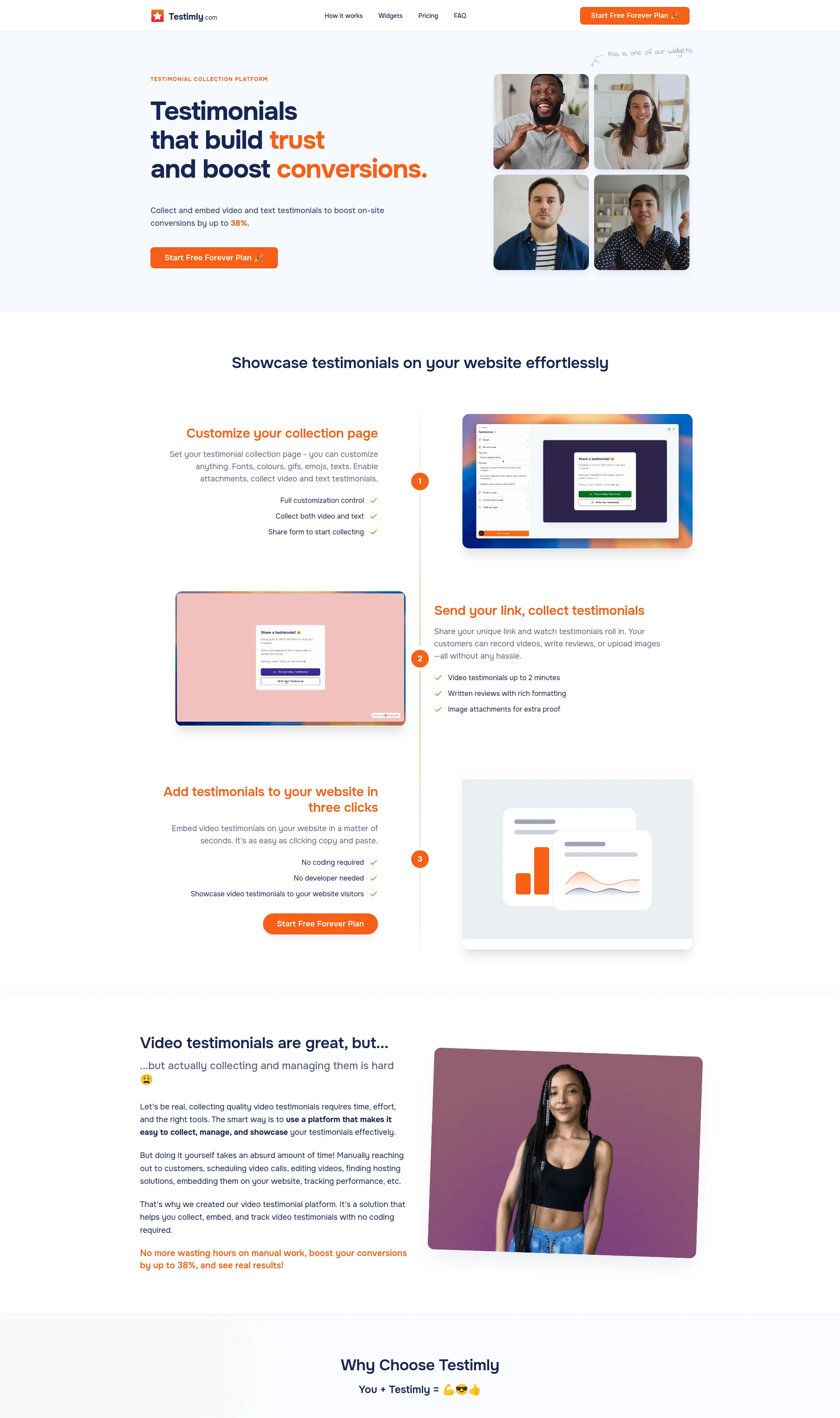 Collect Video & Text Testimonials Easily