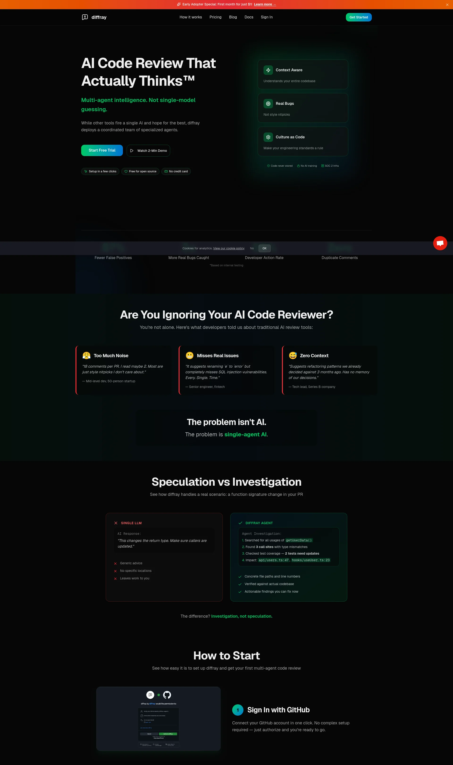 AI Code Review That Actually Thinks