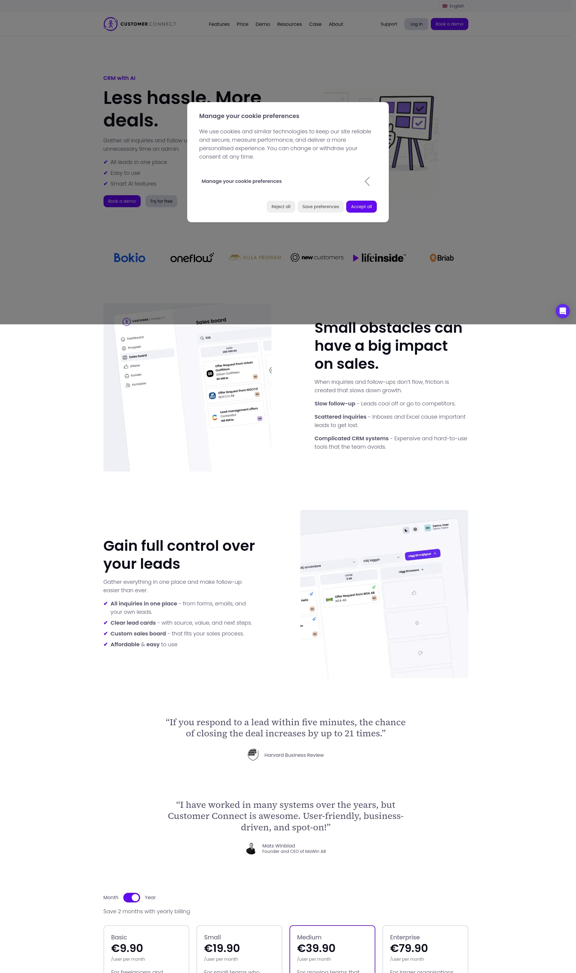 Less hassle, more deals