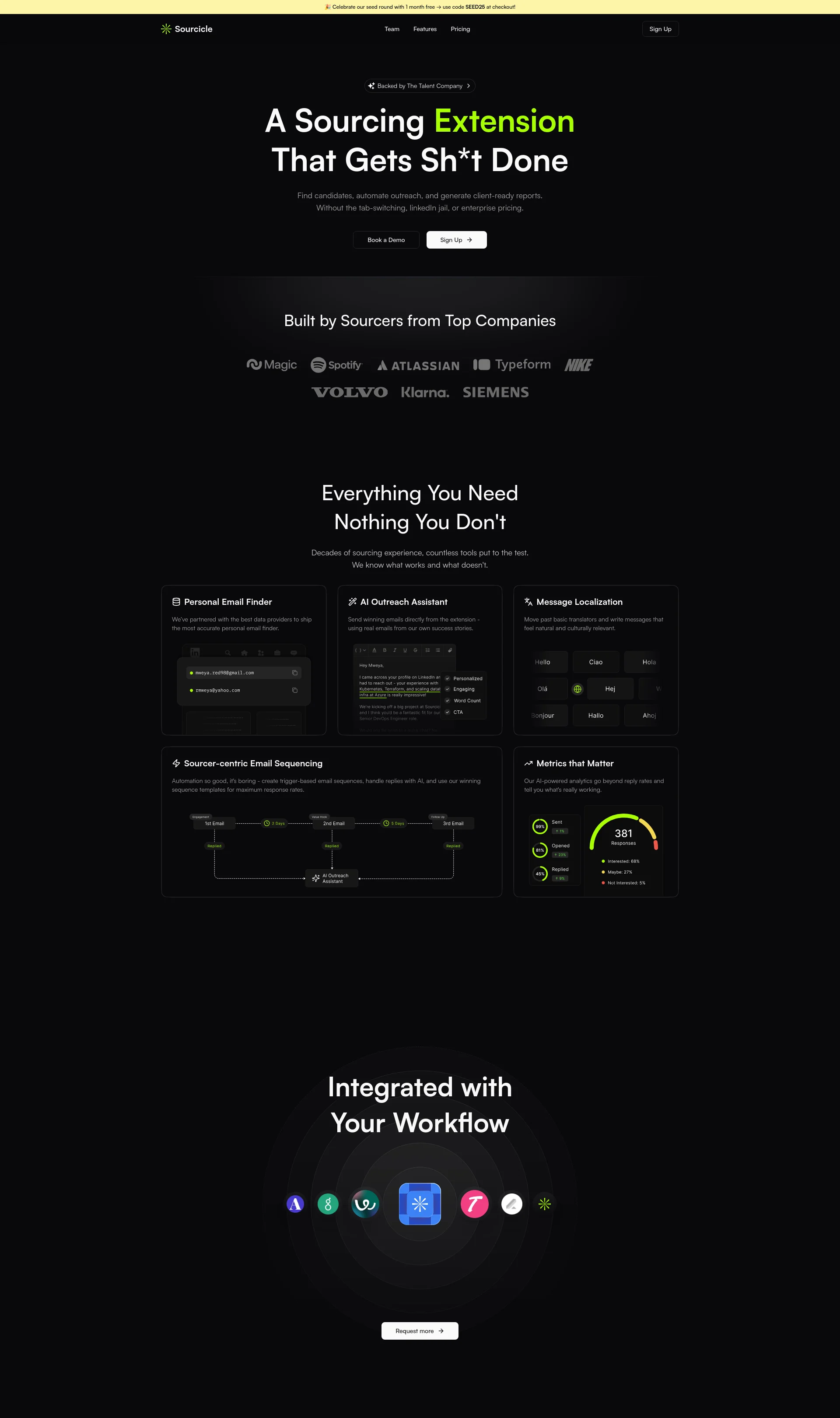 Sourcing made simple