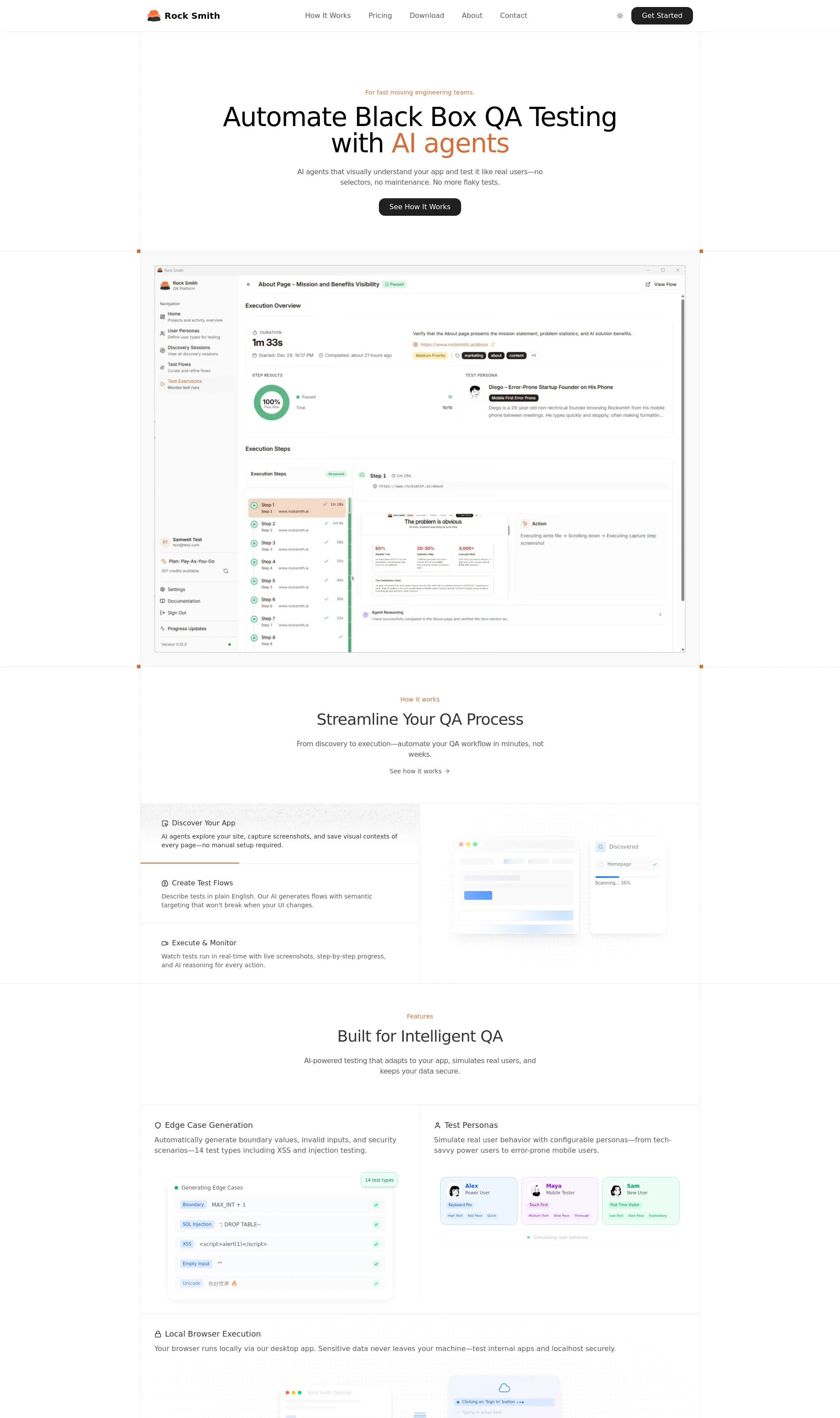 AI-Powered QA Testing Platform