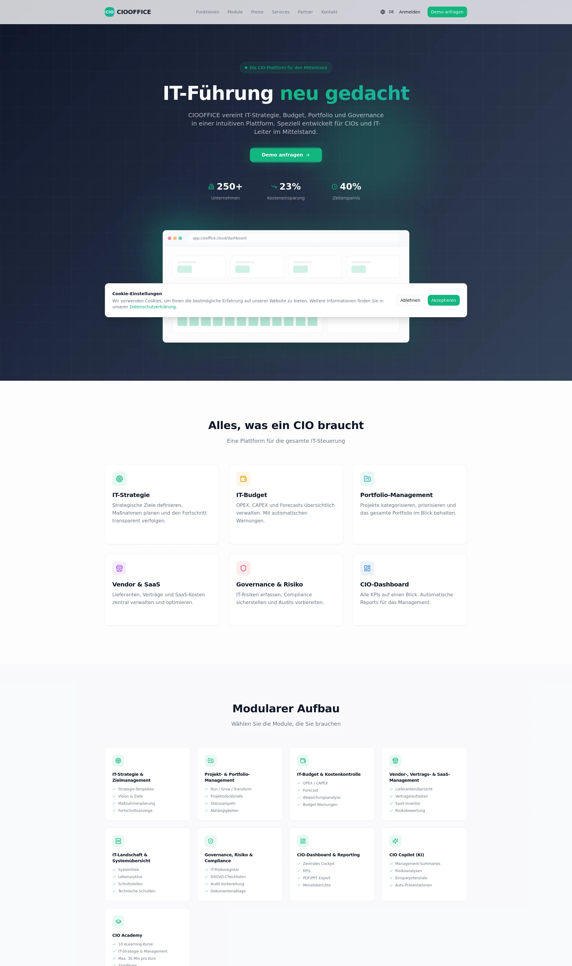CIO Software for medium-sized businesses