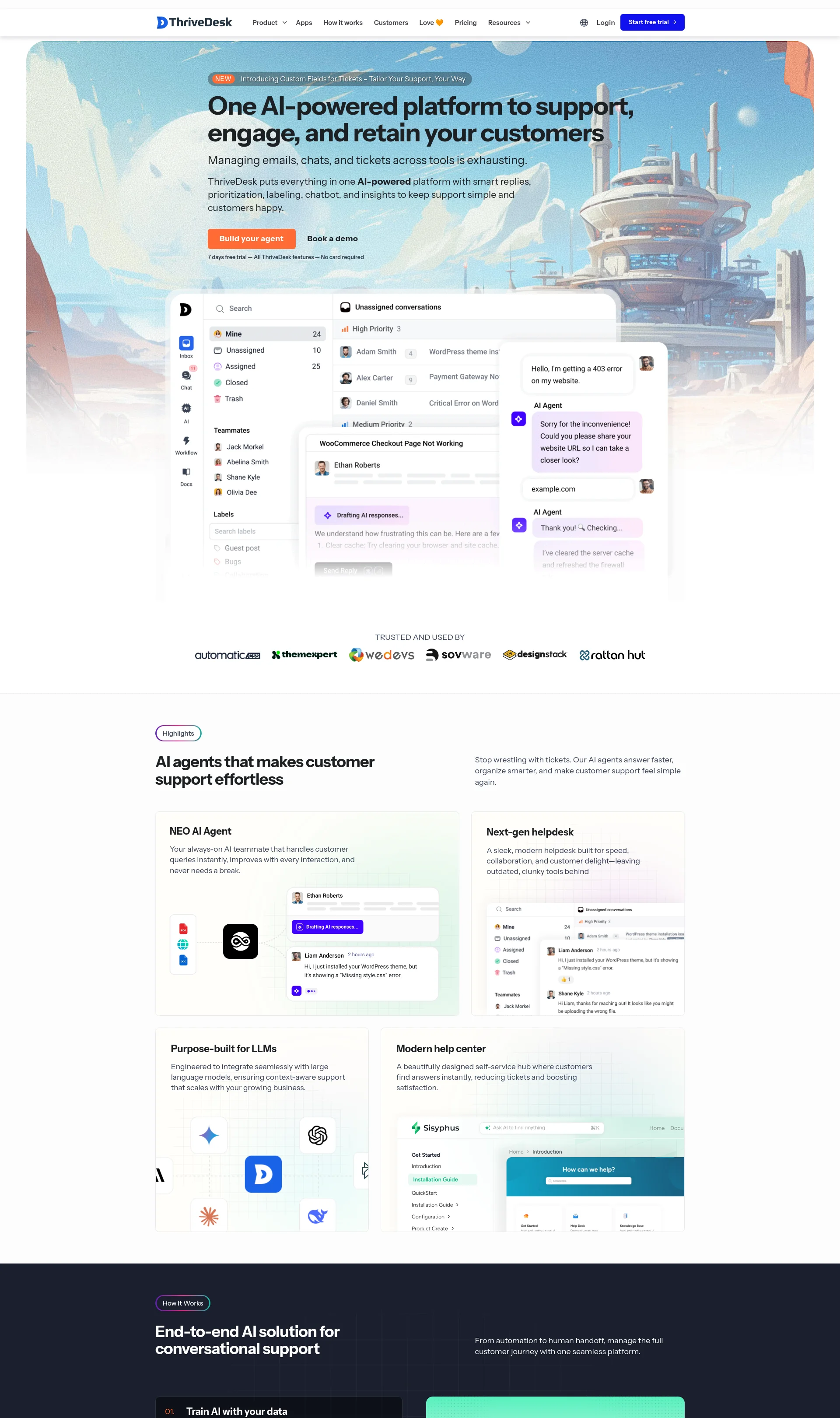 AI Helpdesk For Effortless Customer Support