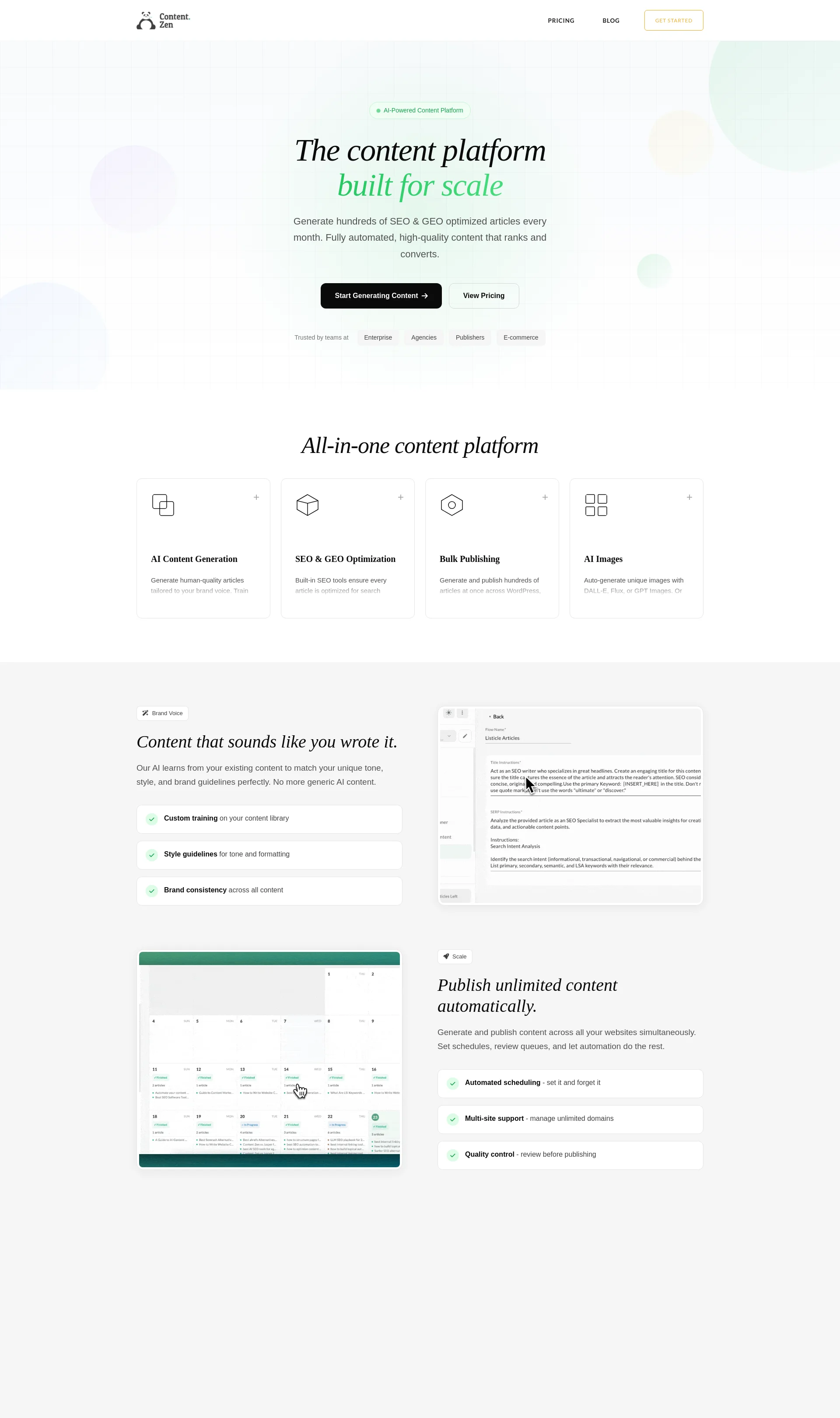 Set your Content on Autopilot