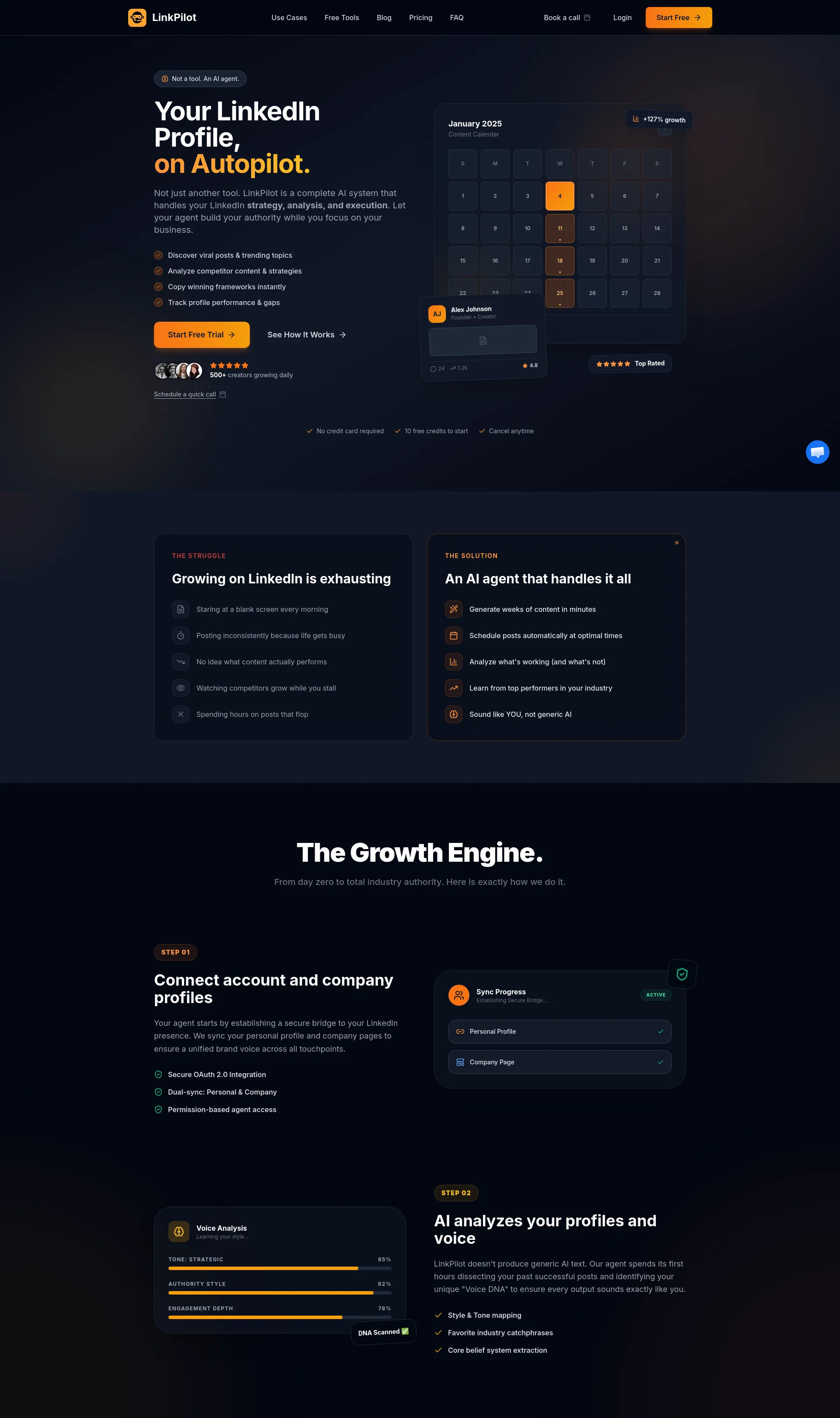 AI-Powered LinkedIn Growth Platform