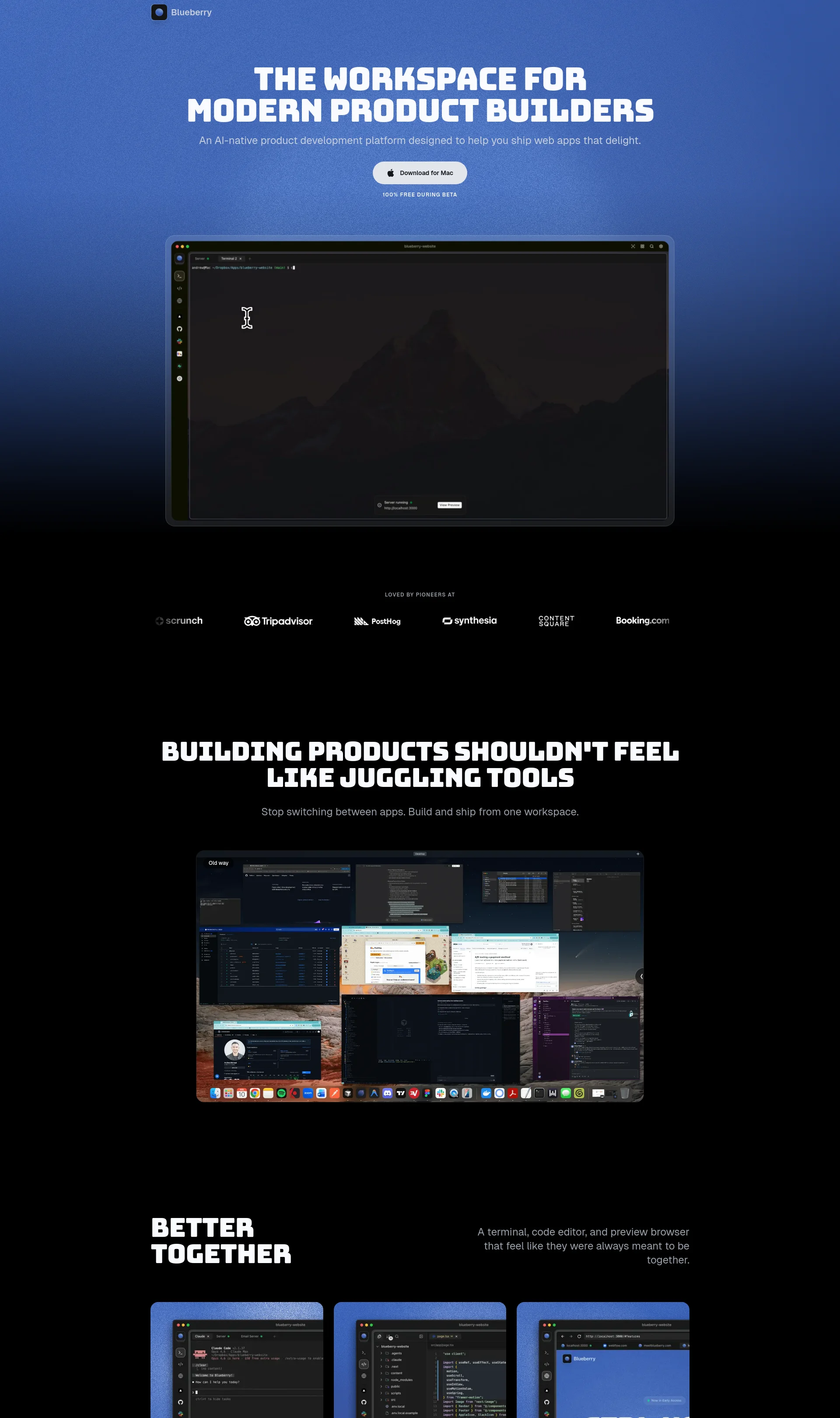 The workspace for modern product builders
