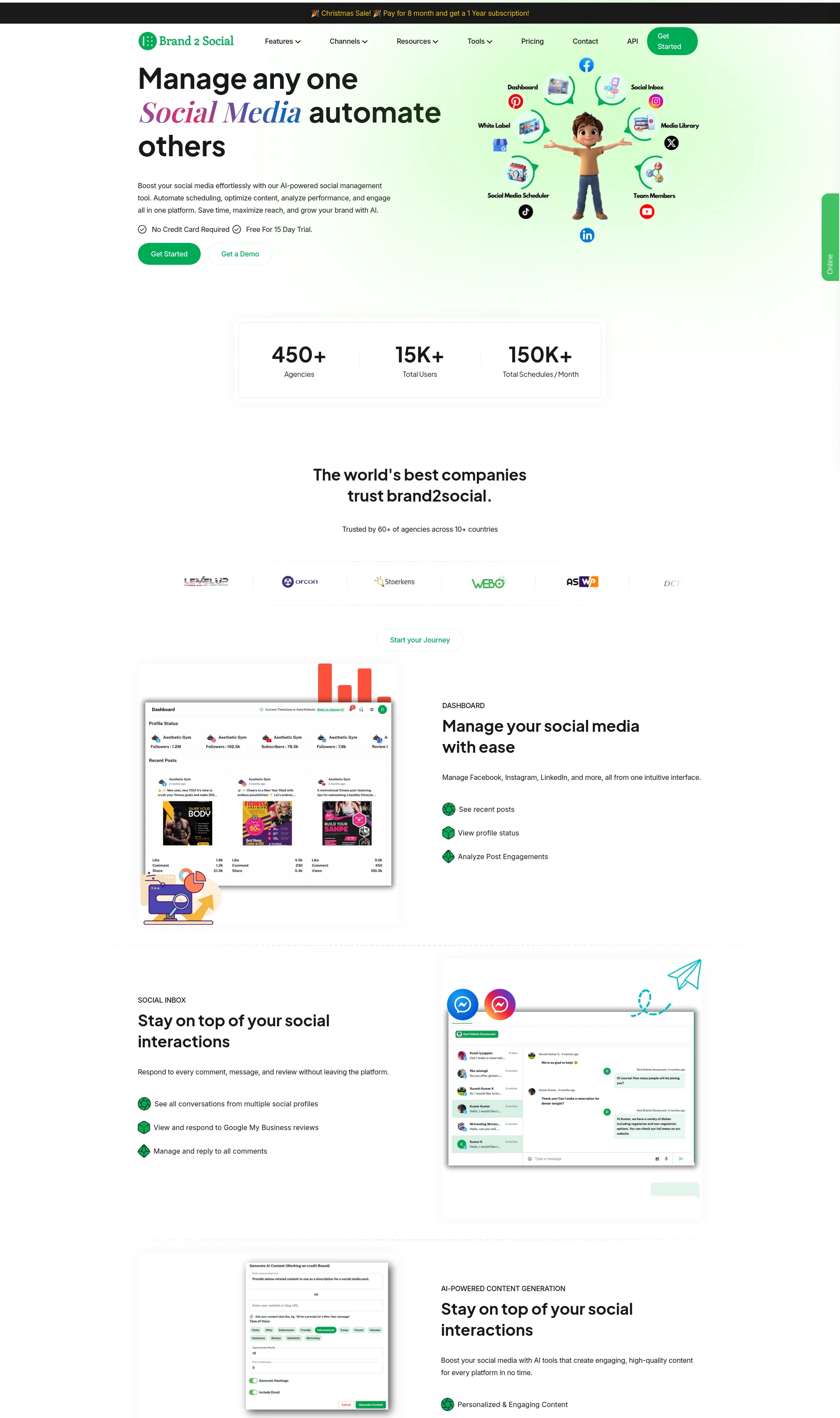 AI Powered Social Media Management Tool