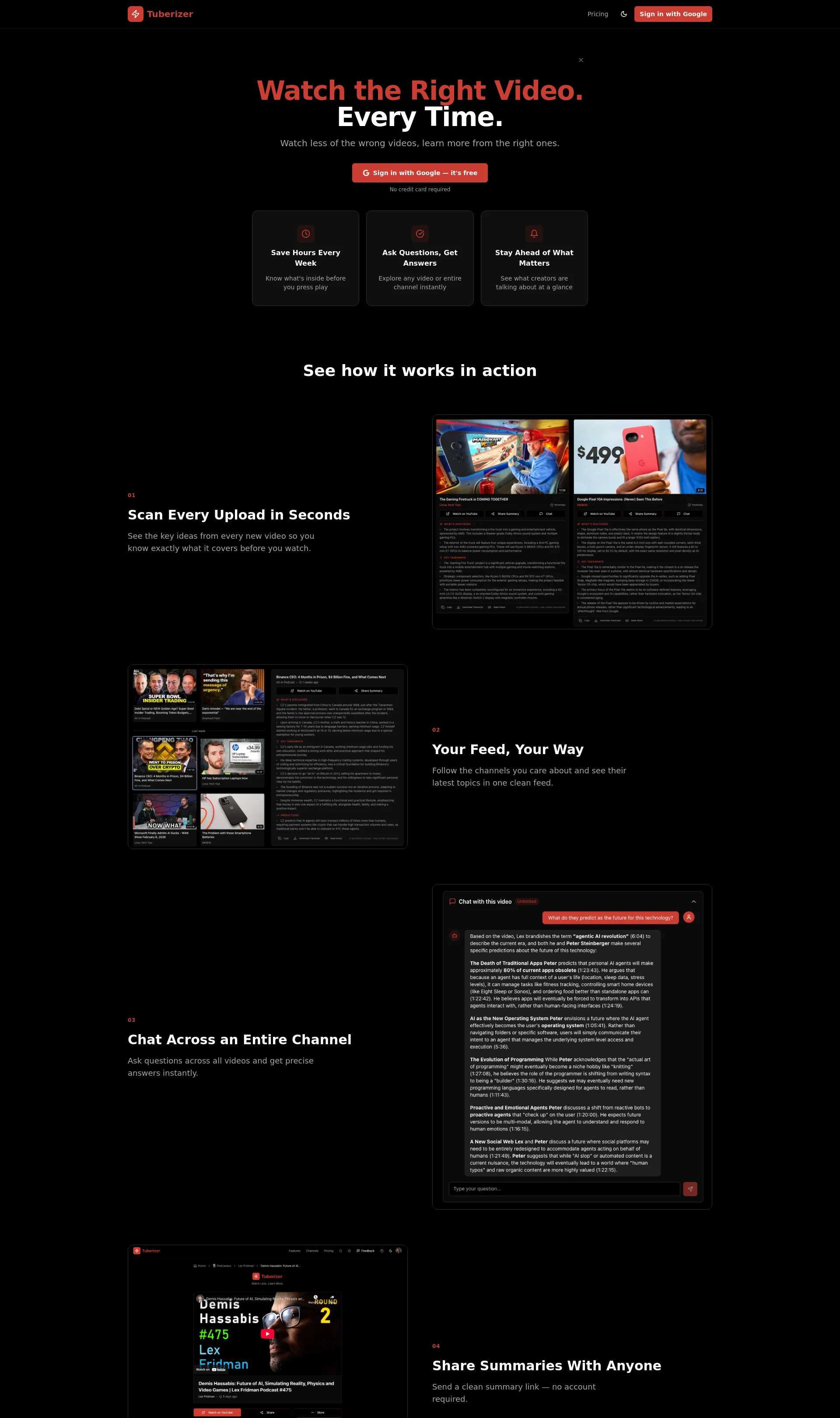 AI-Powered YouTube Summaries