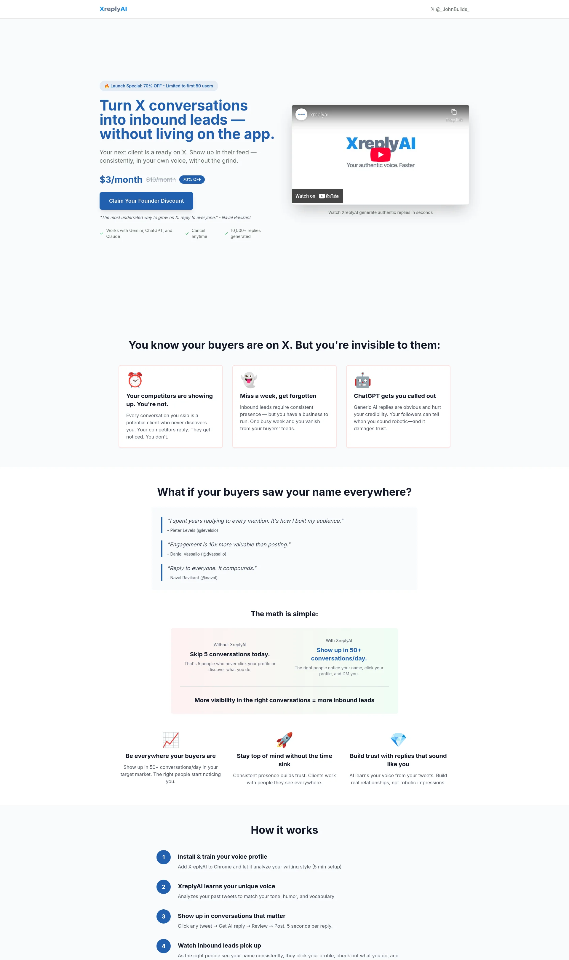 Generate Tweet Replies That Sound Like You