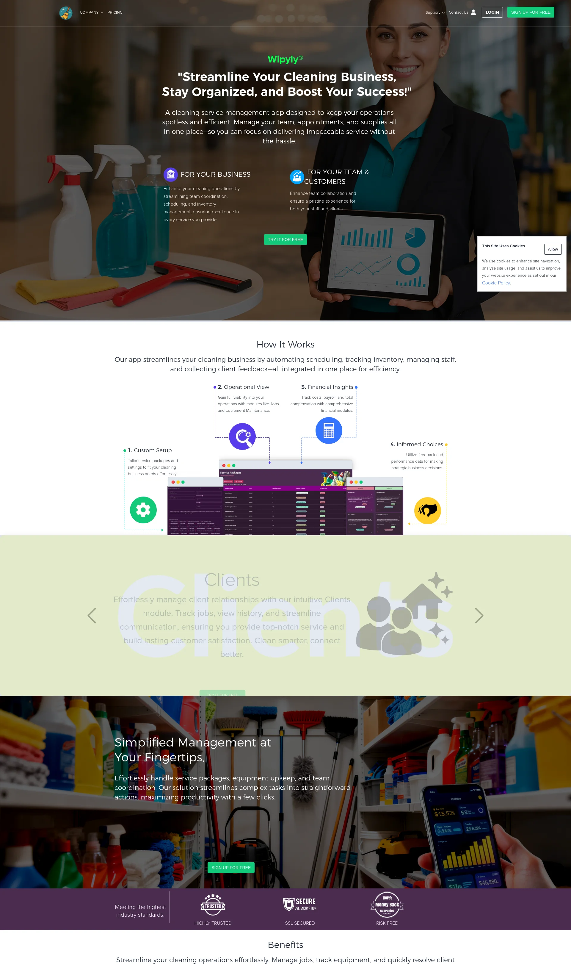 Streamline Your Cleaning Business, Stay Organized, and Boost Your Success!