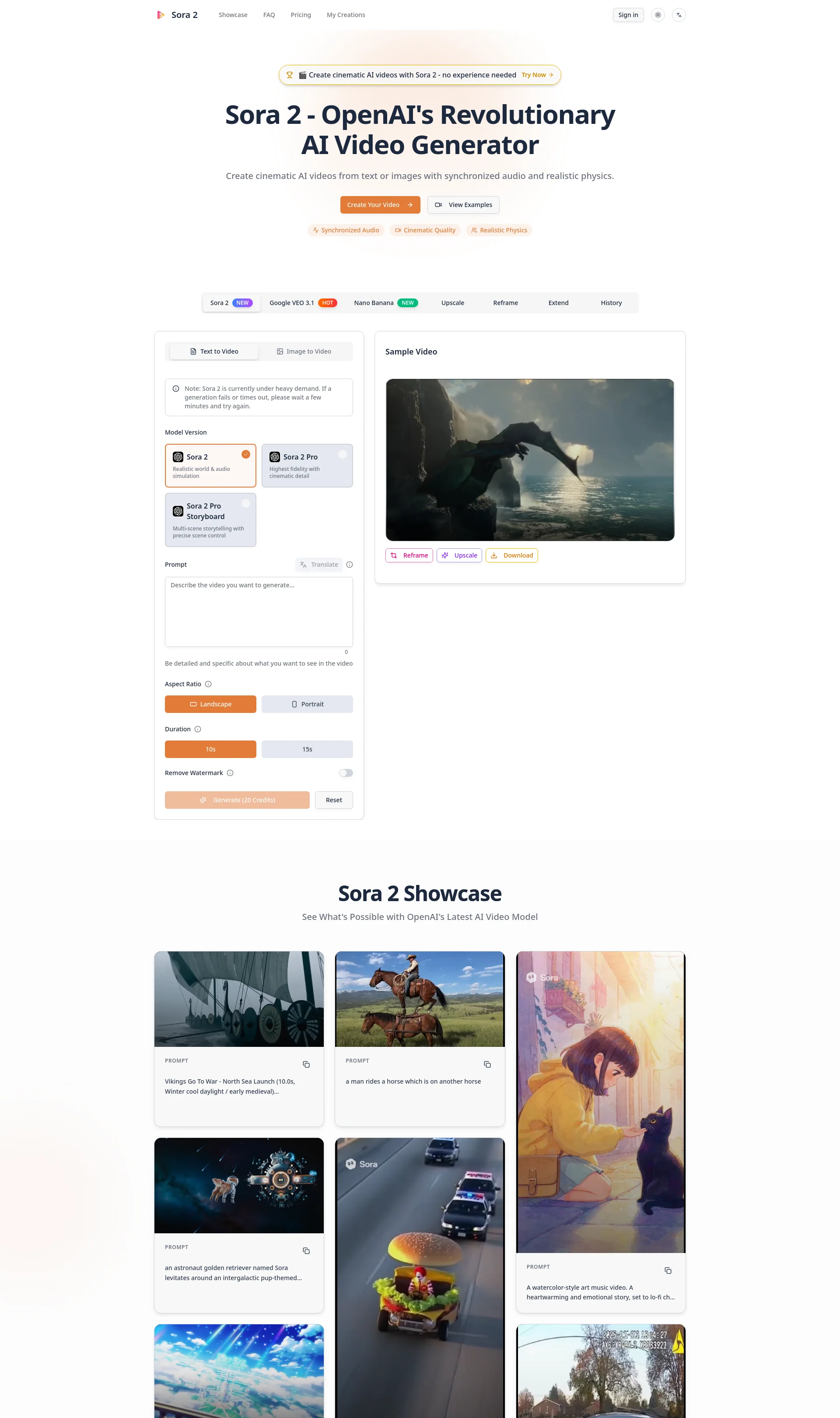 Cinematic Text-to-Video
