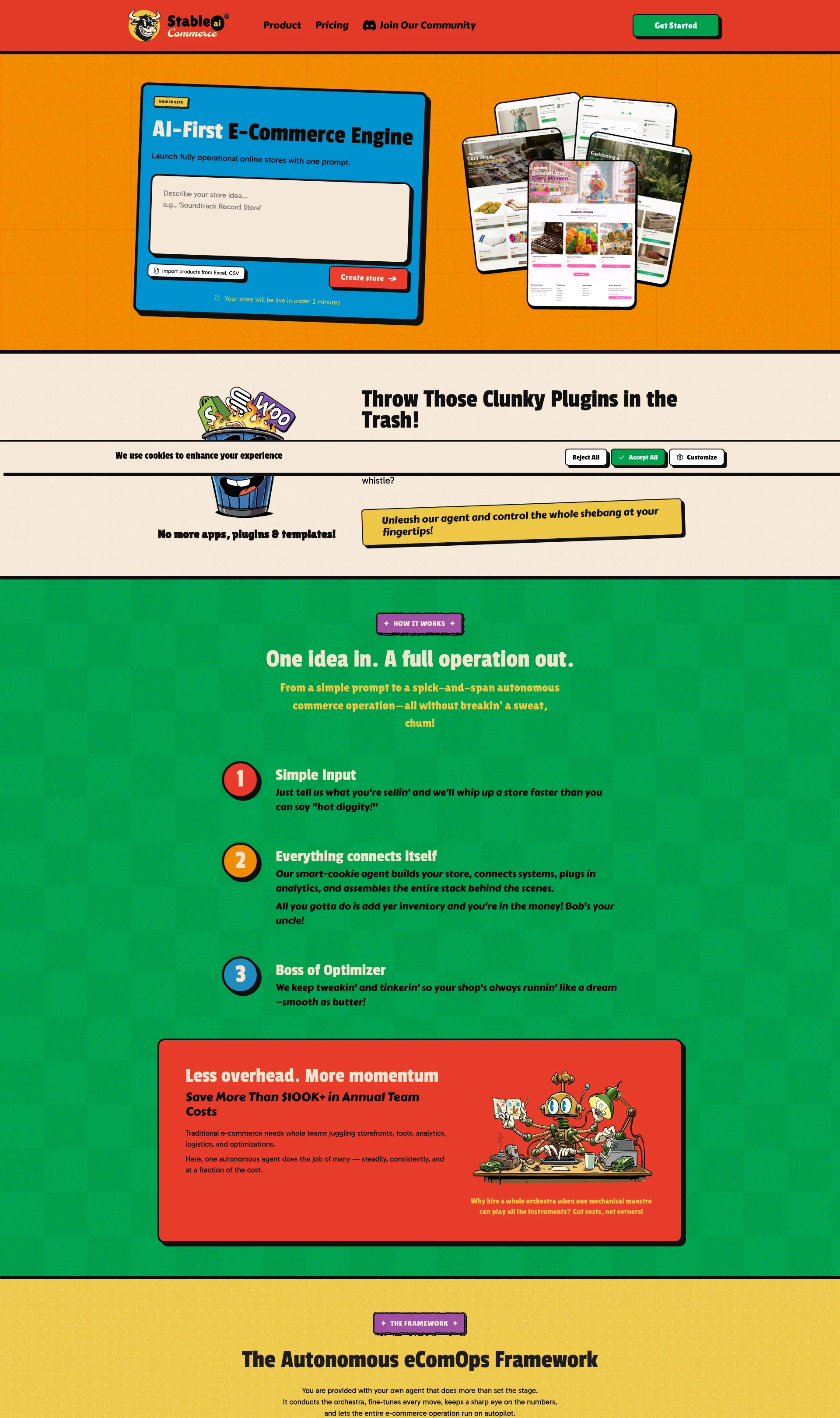 The agent that replaces $150K/Year e-commerce team