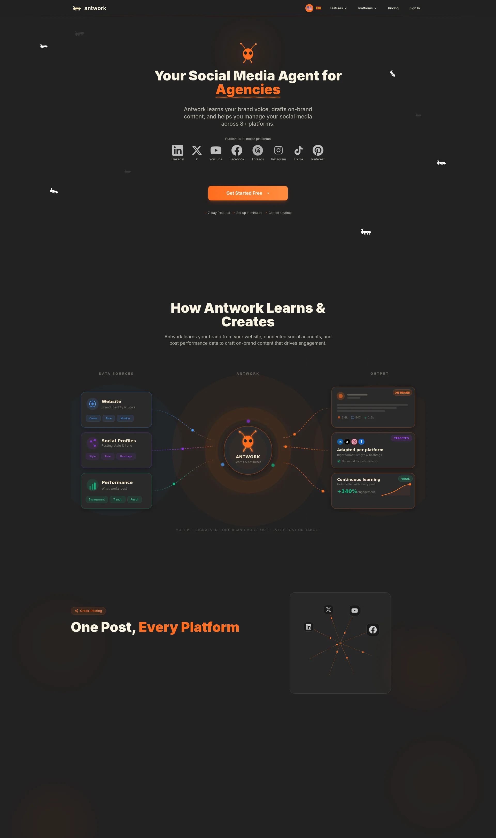 AI Social Media Agent