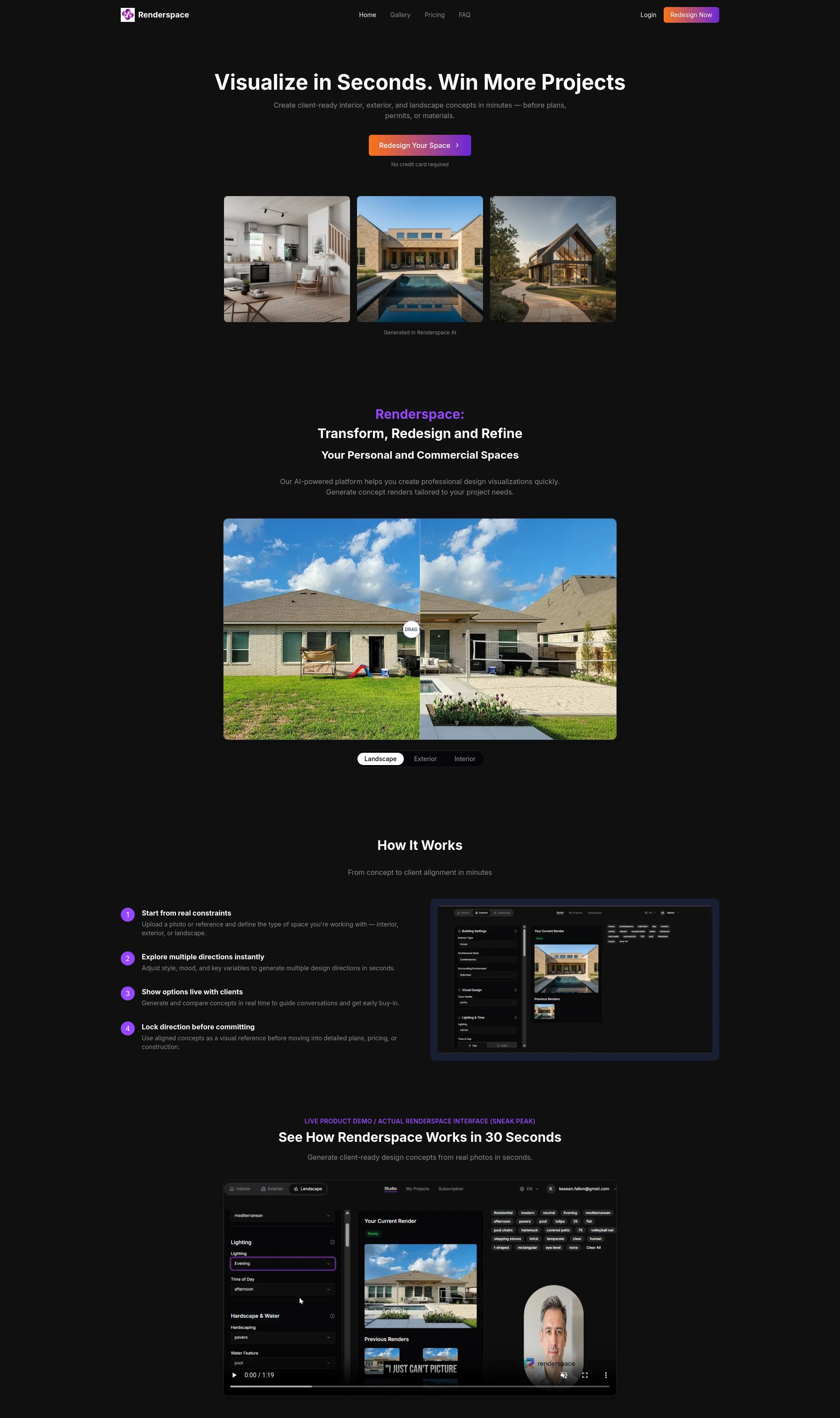 Visualize in Seconds. Win More Projects