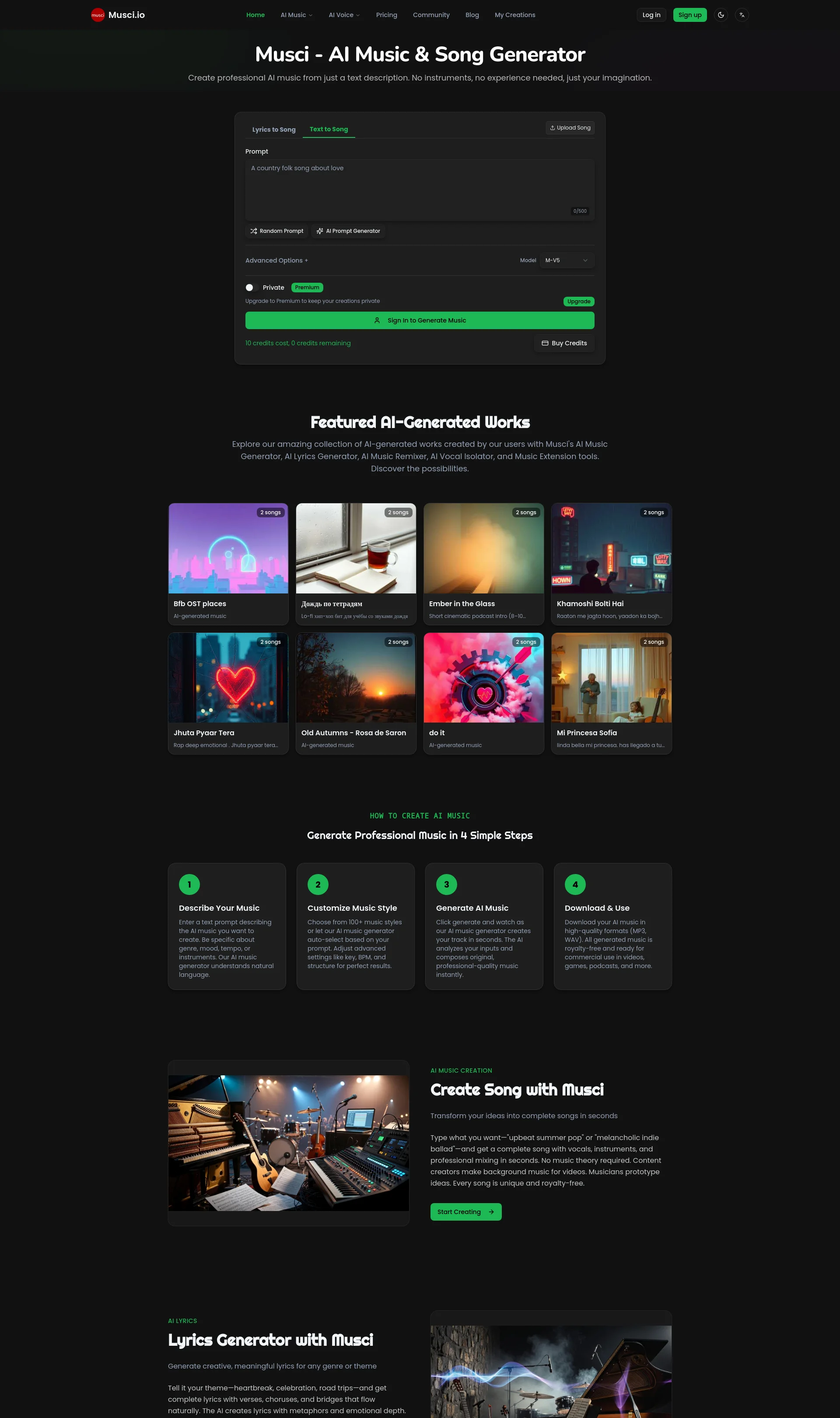 Best AI Music Generator to Create Music with AI