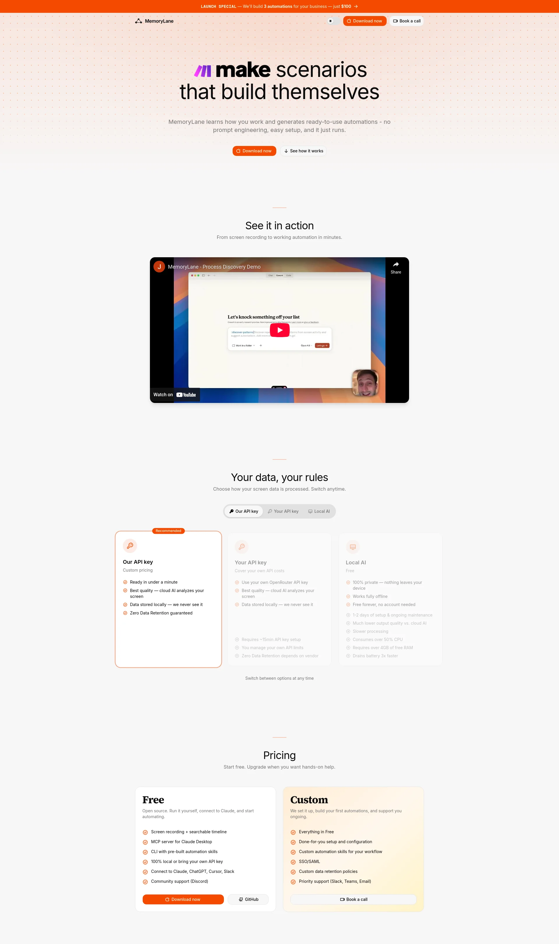 Automations that build themselves