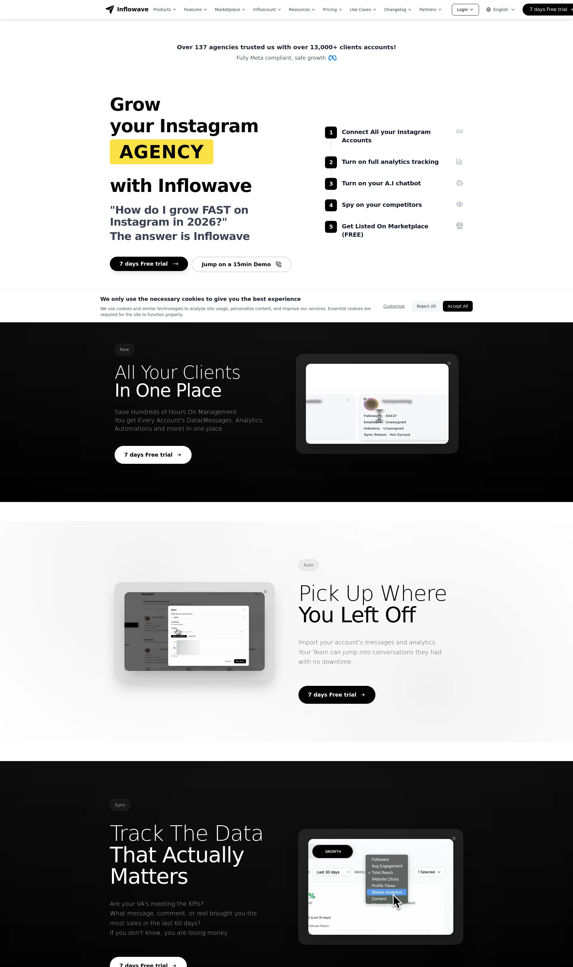 #1 Instagram CRM for Coaches & Agencies