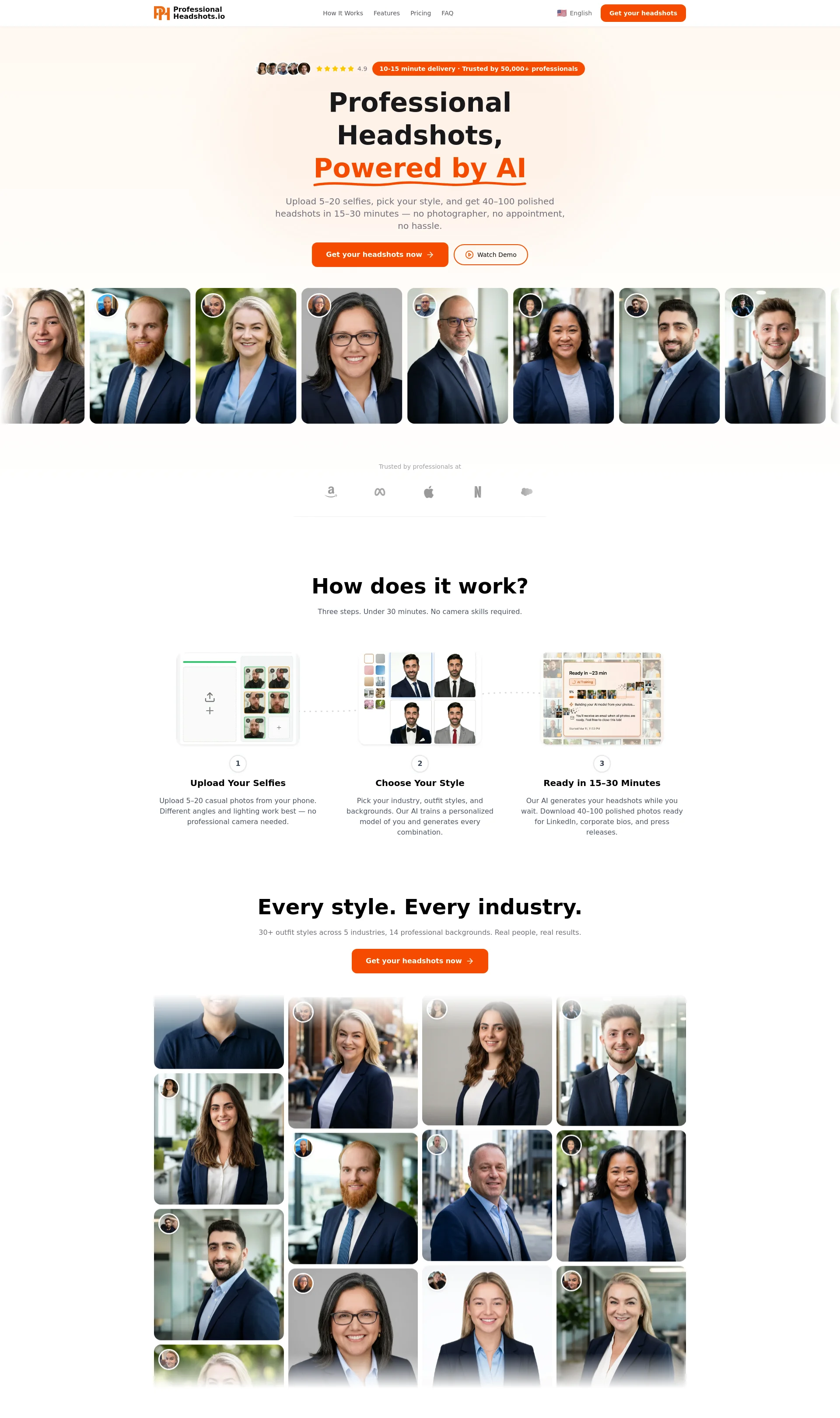 Stand Out to Employers with AI Professional Headshots