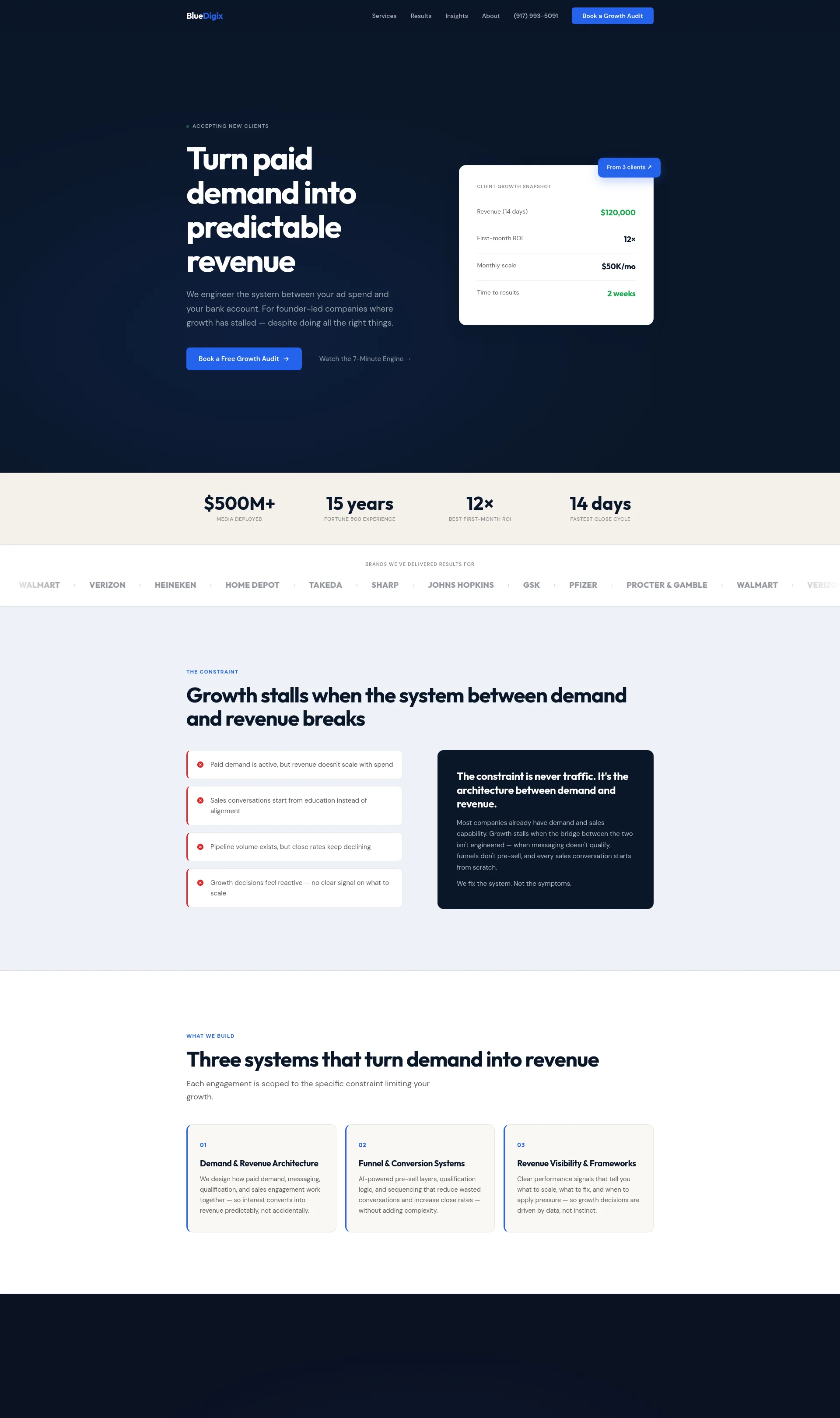 Revenue architecture for growth-stage companies
