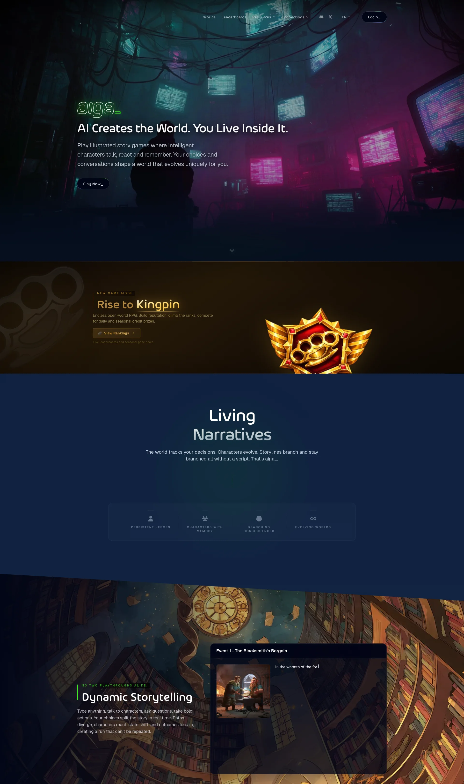 AI Creates the World. You Live Inside It.