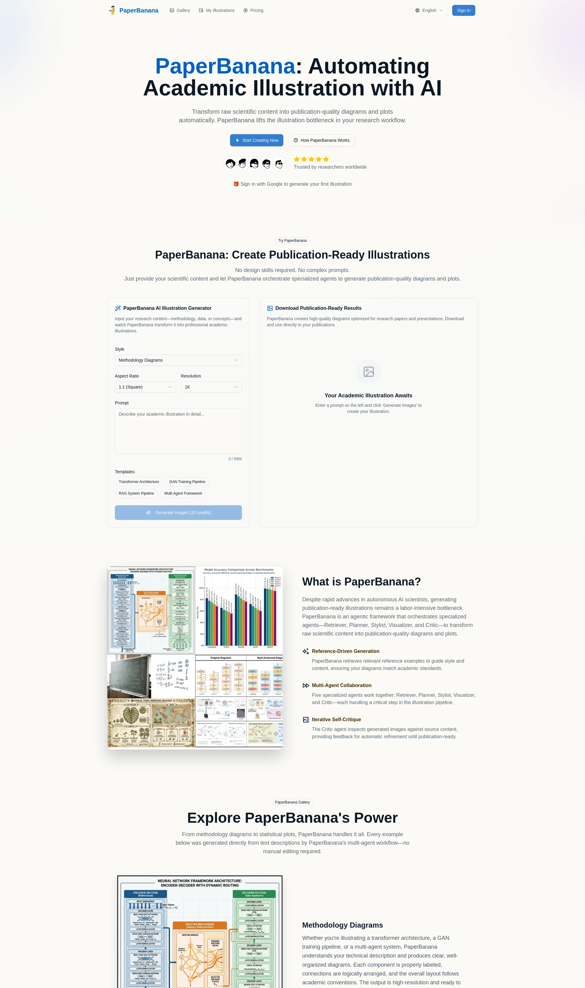 Automating Academic Illustration with AI