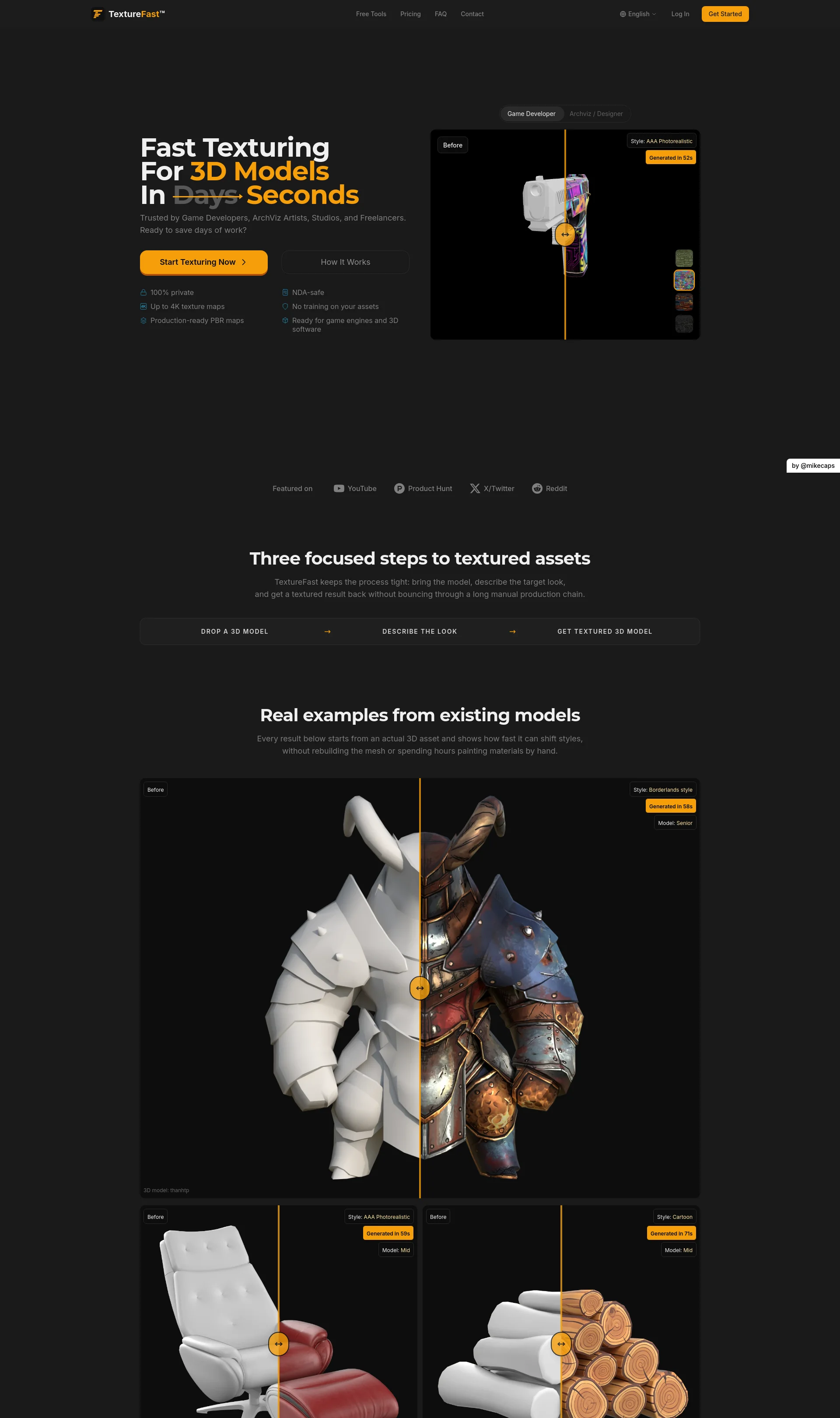 Fast Texturing For 3D Models In Seconds