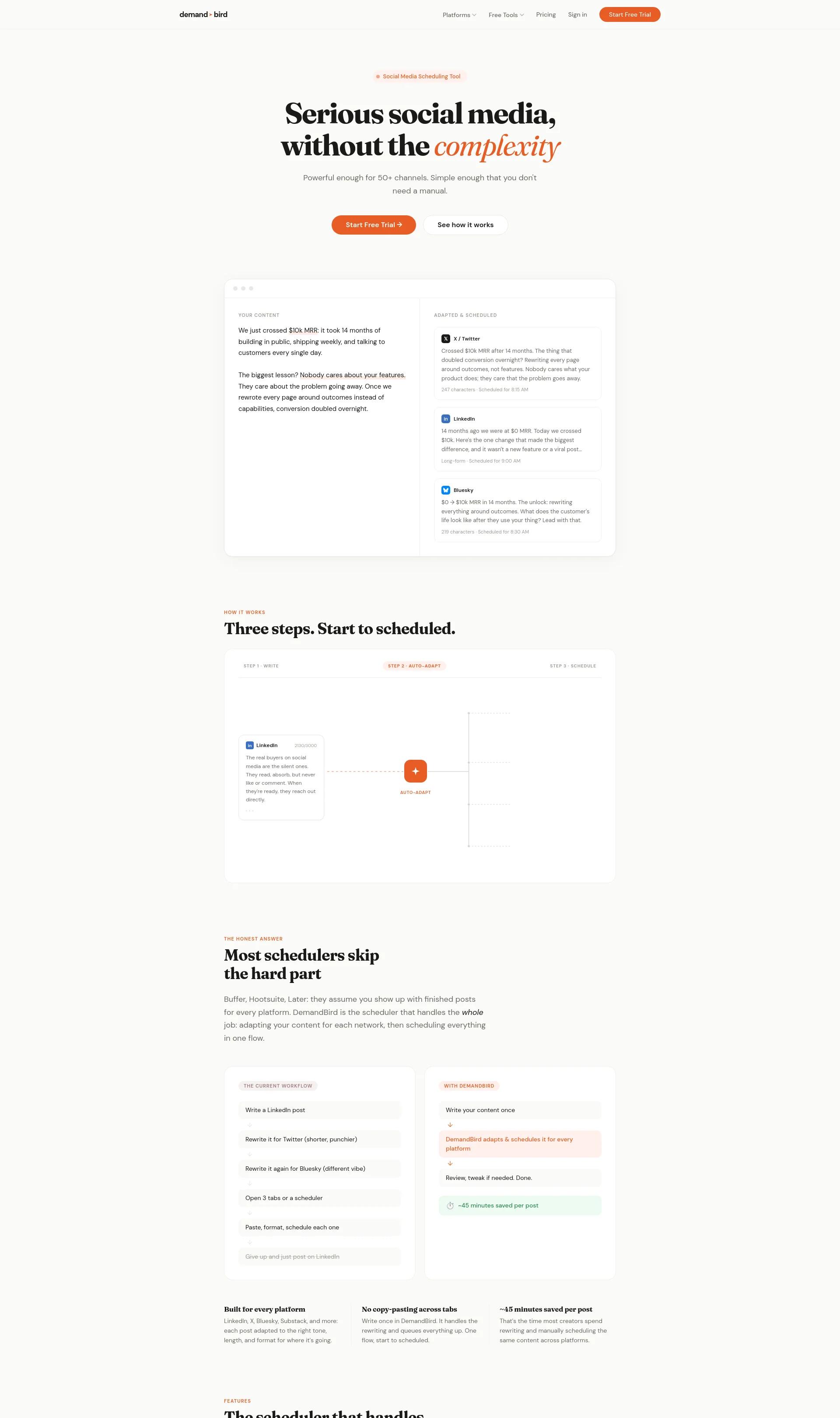 Social Media Scheduling Tool: Write Once, Post Everywhere