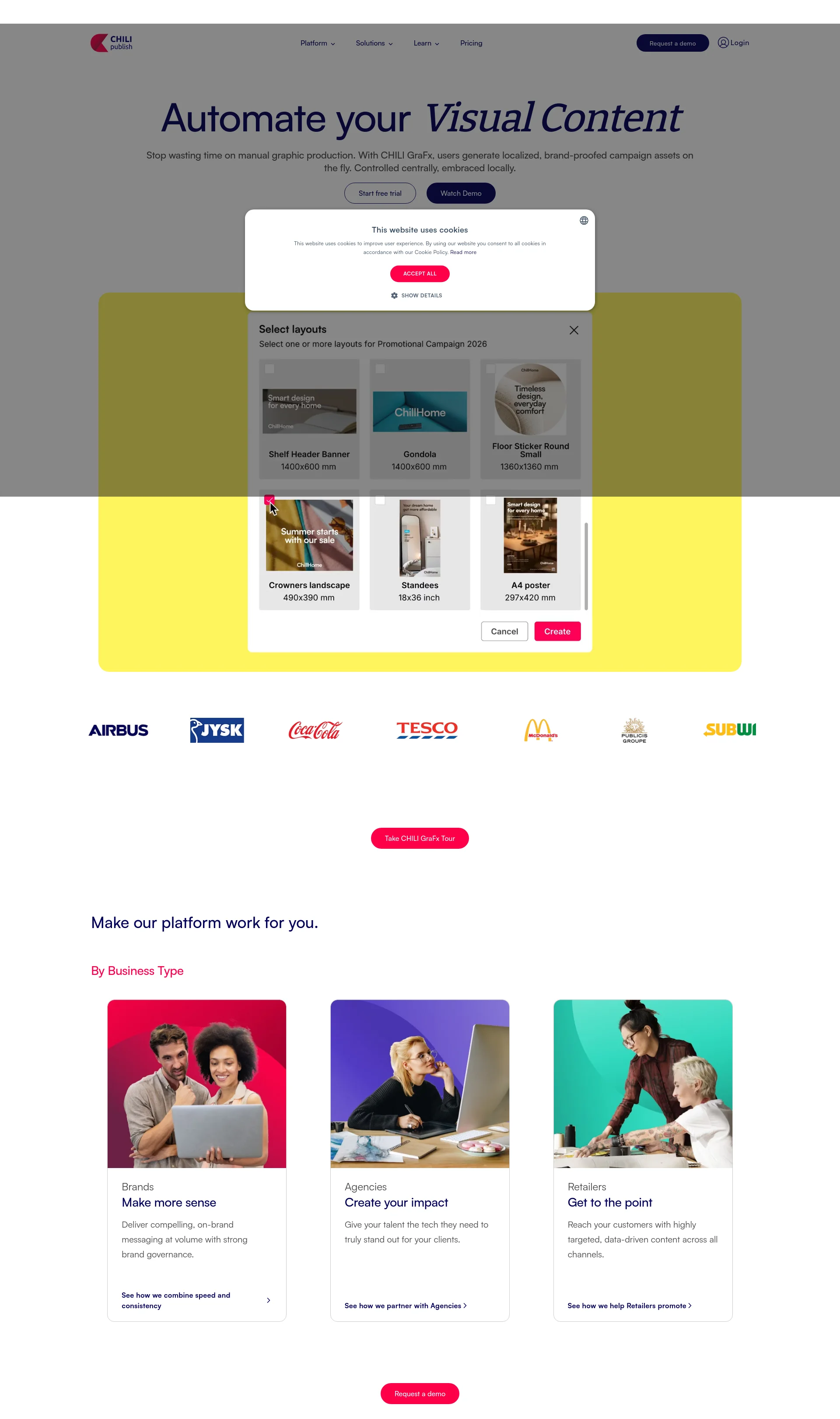 Free your graphics and marketing teams from repetitive tasks