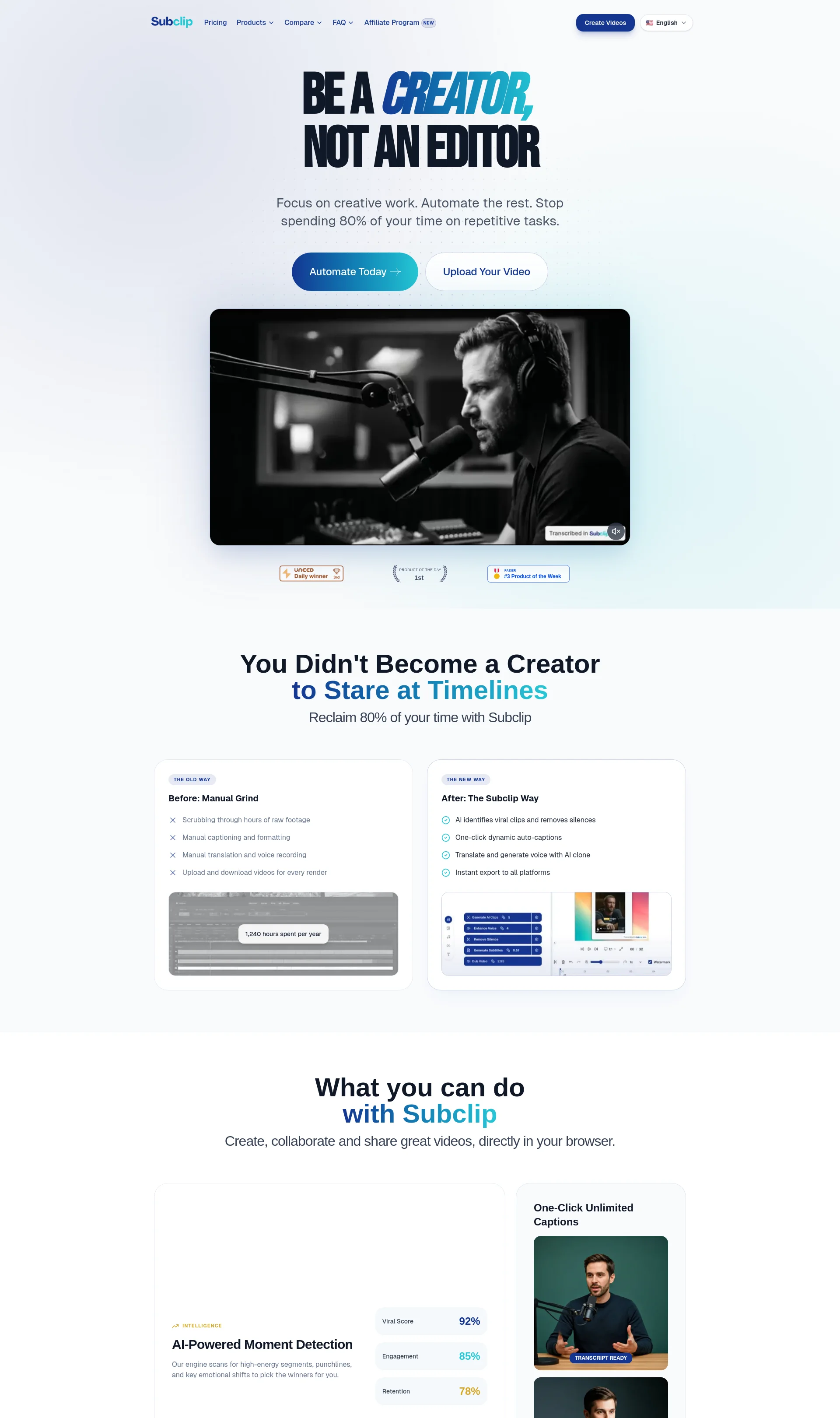 Automate video editing with AI-powered tools