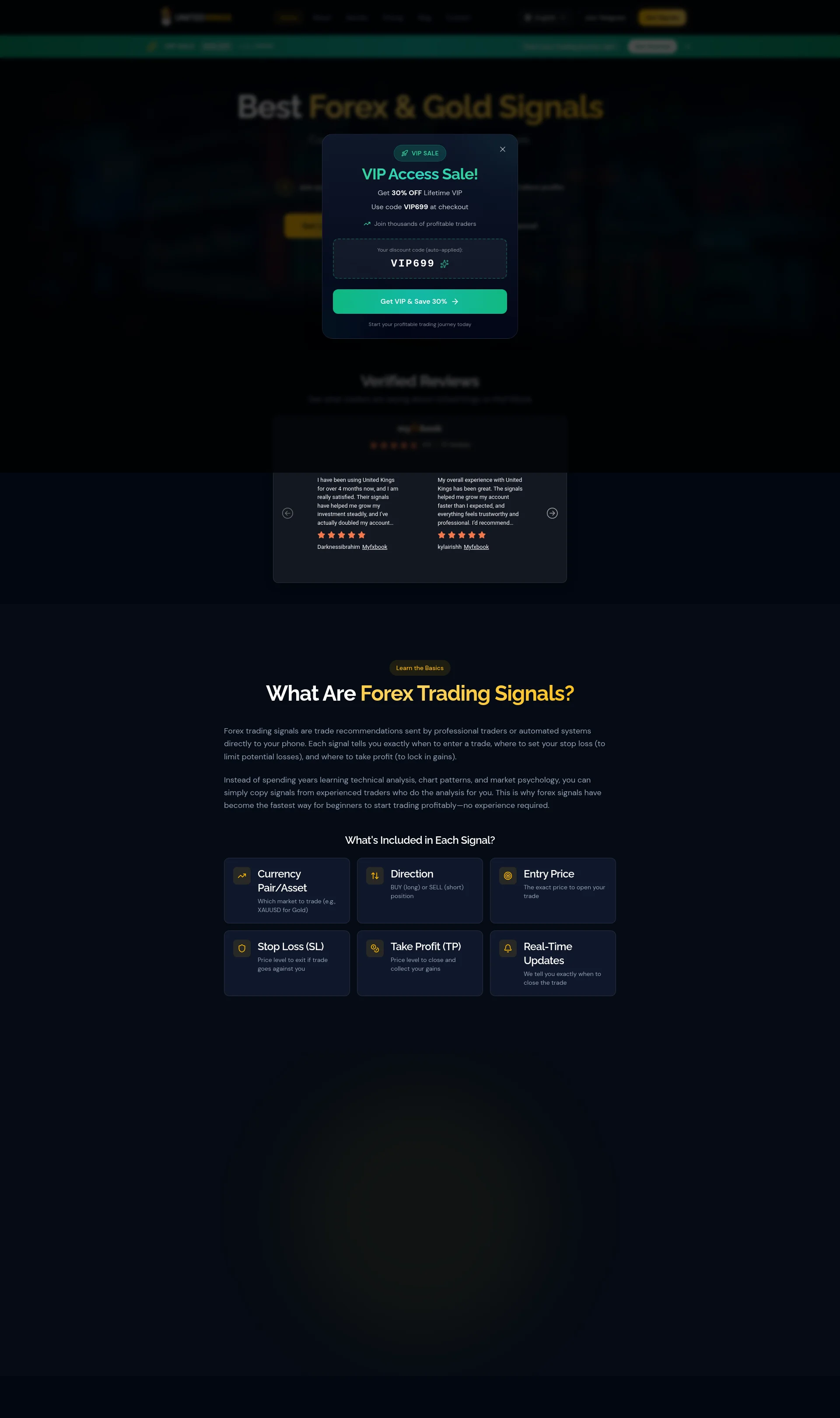 Premium Gold & XAUUSD Trading Alerts