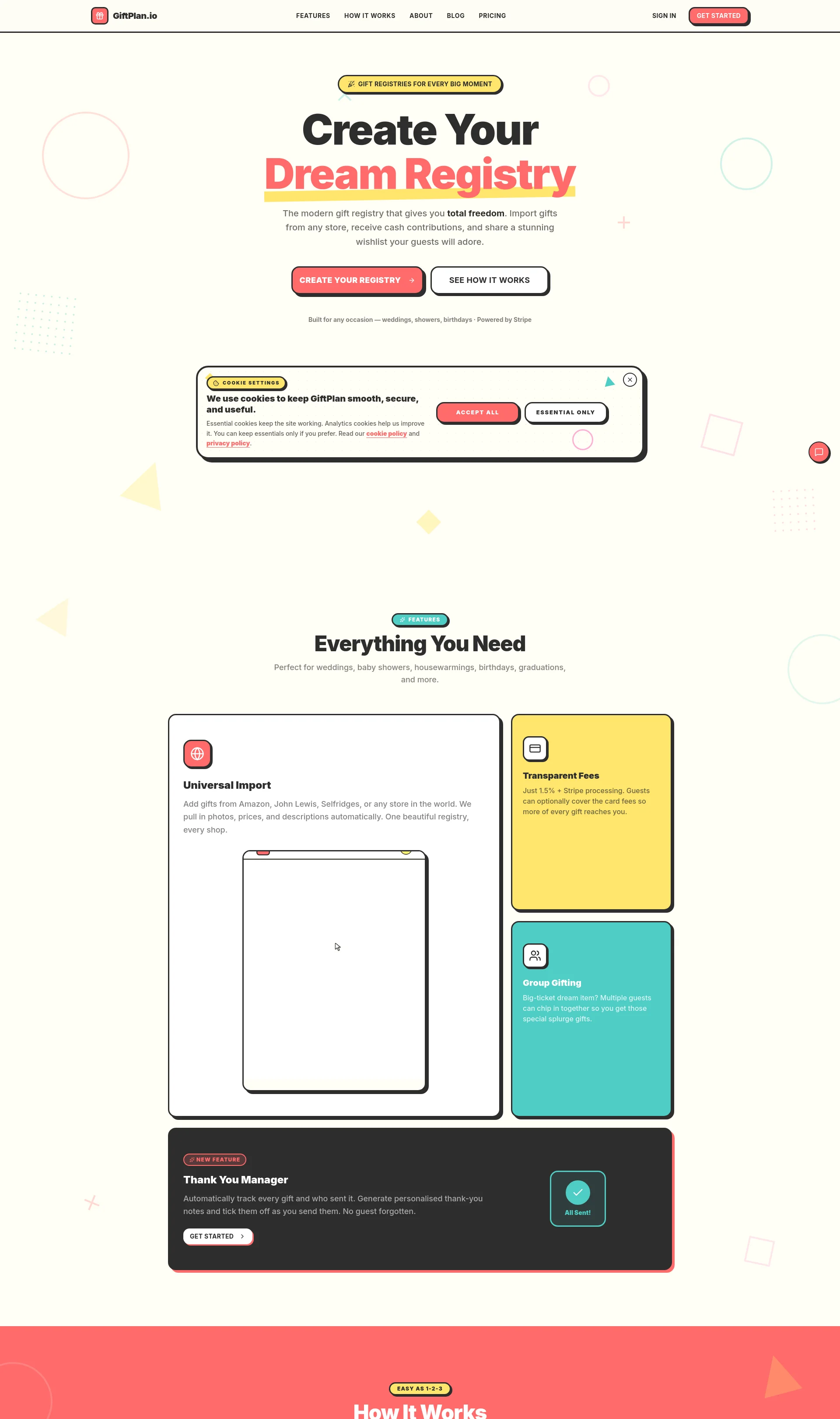 Gift Registry for Any Occasion