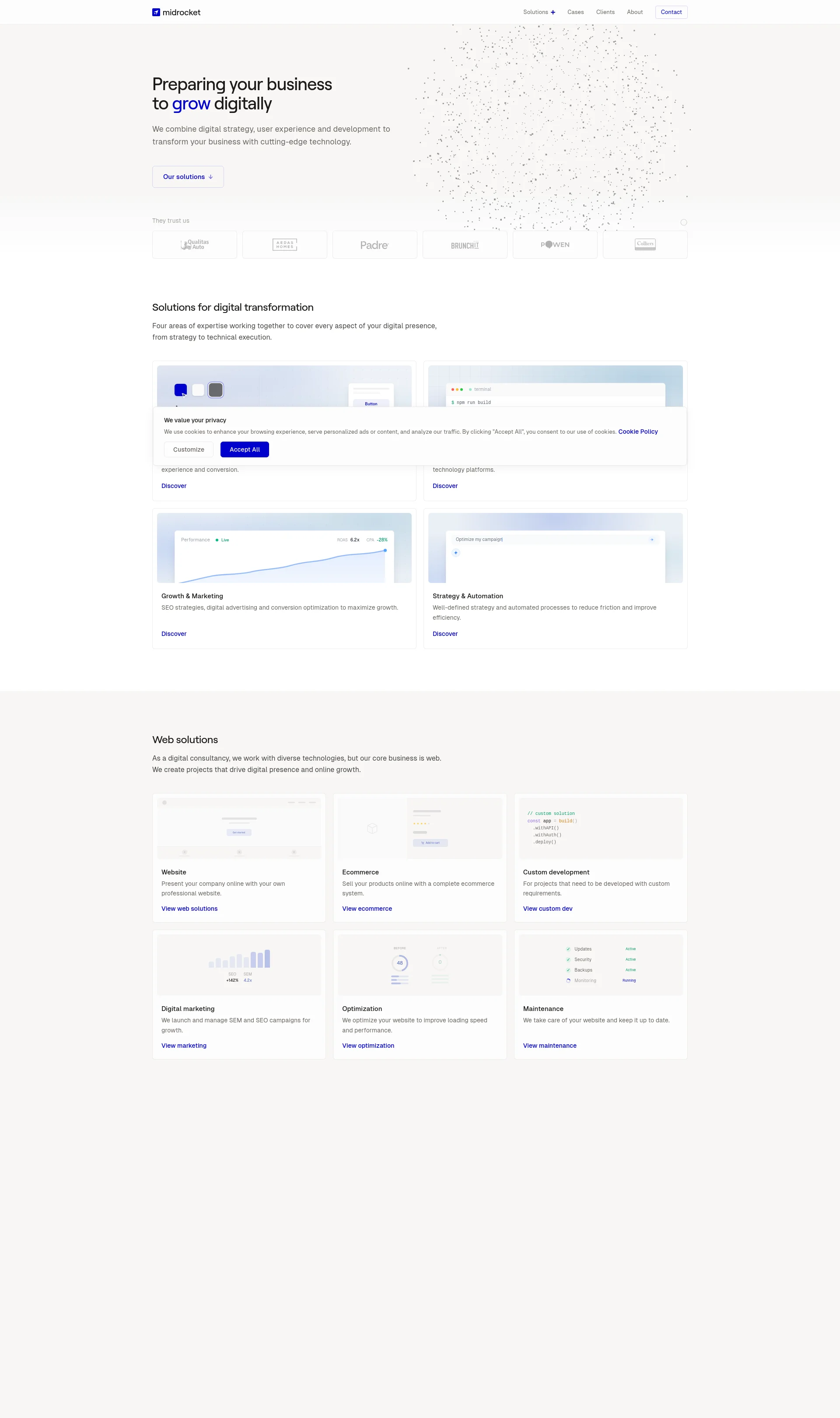 We enable your company to grow digital
