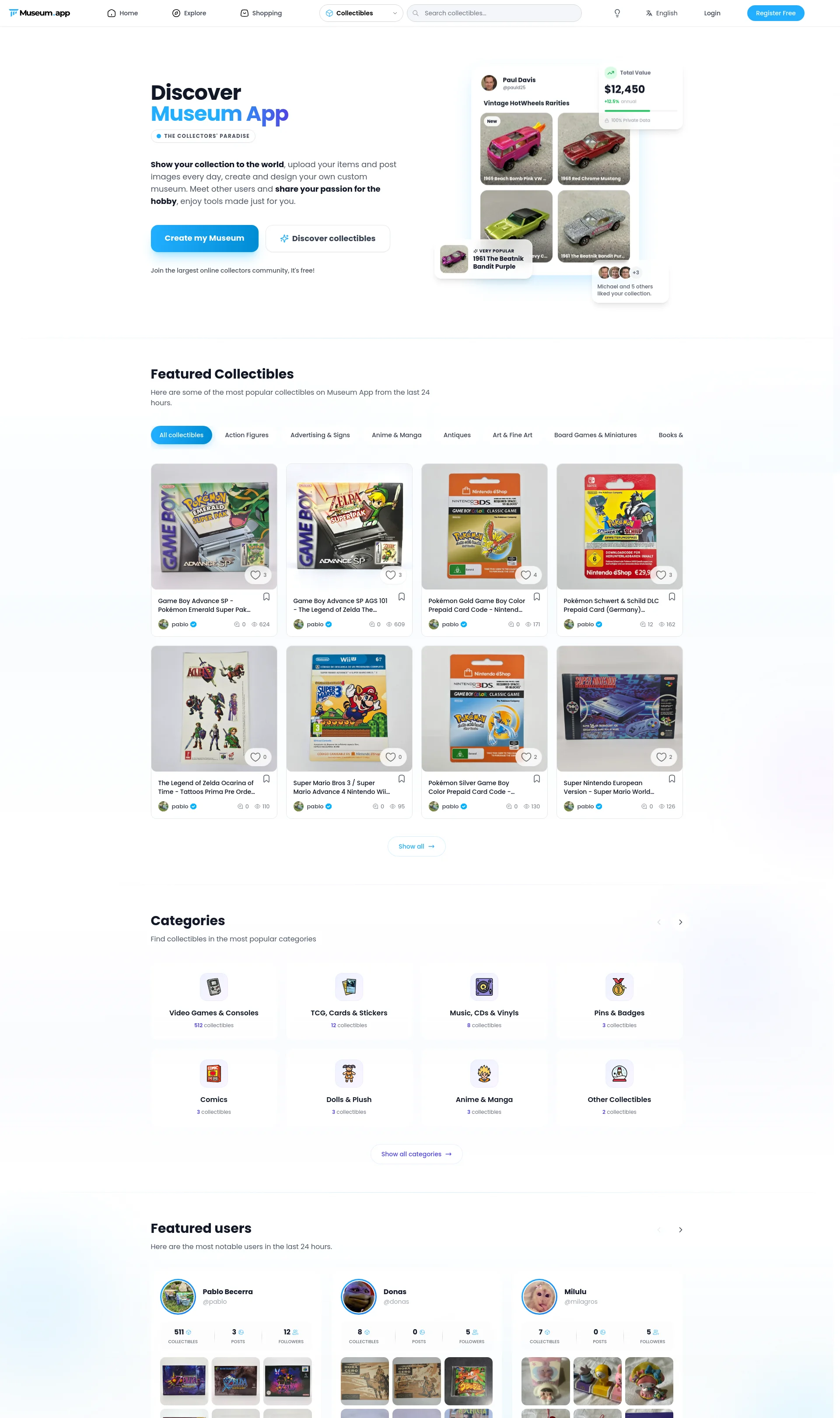 The Social Network for Collectors