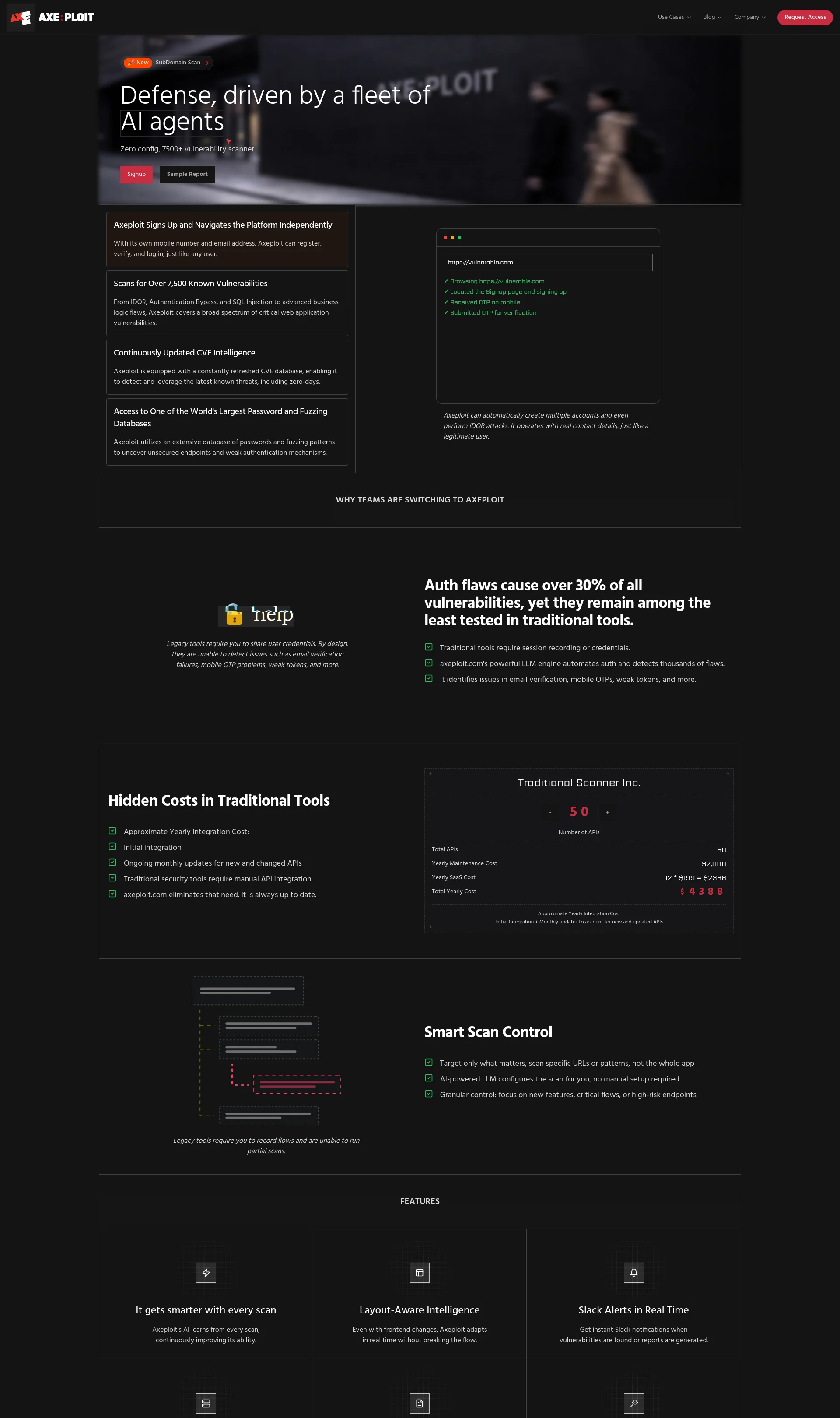 Zero Config AI-Powered Vulnerability Scanner